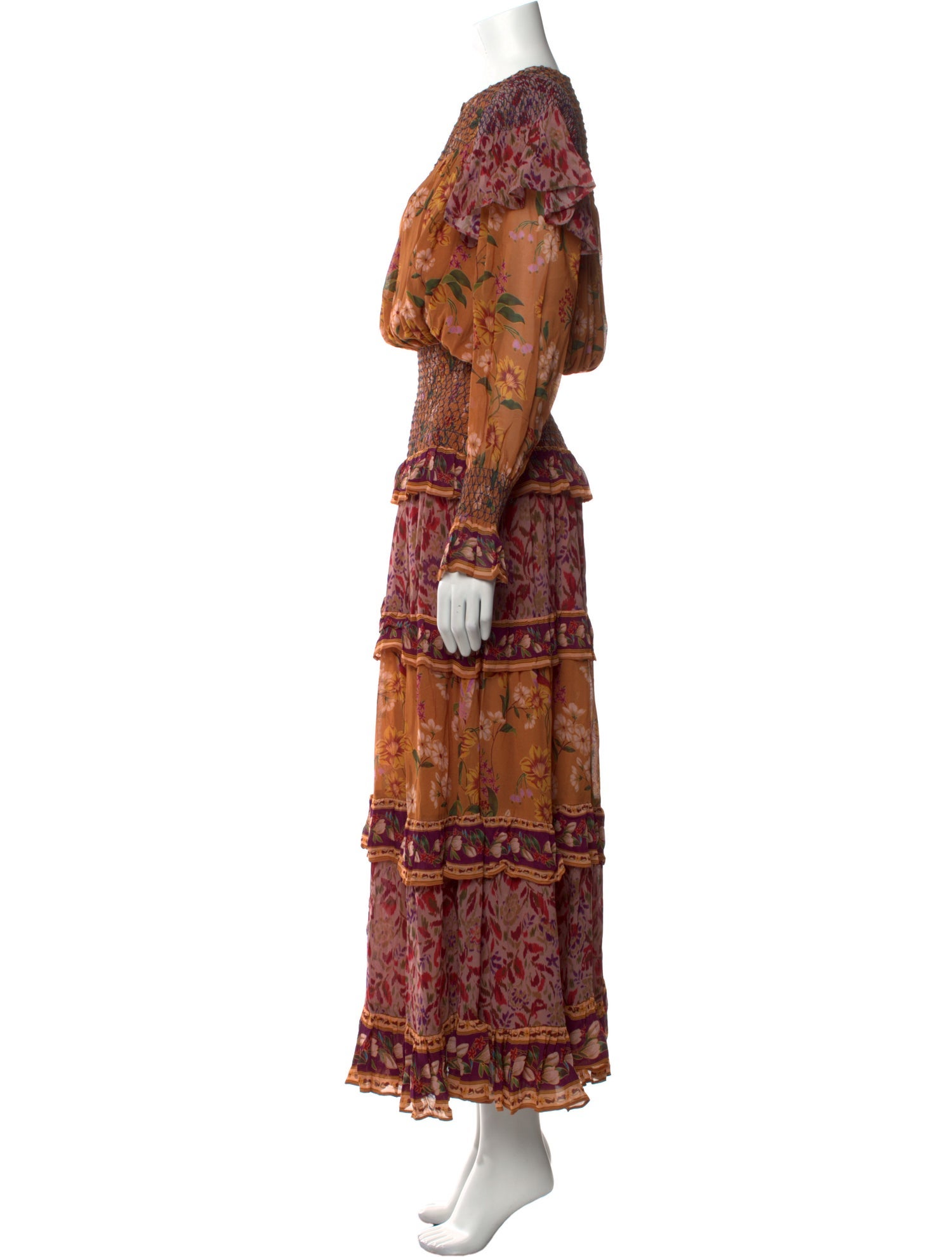 Farm Rio Paisley Print Long Dress w/ Tags