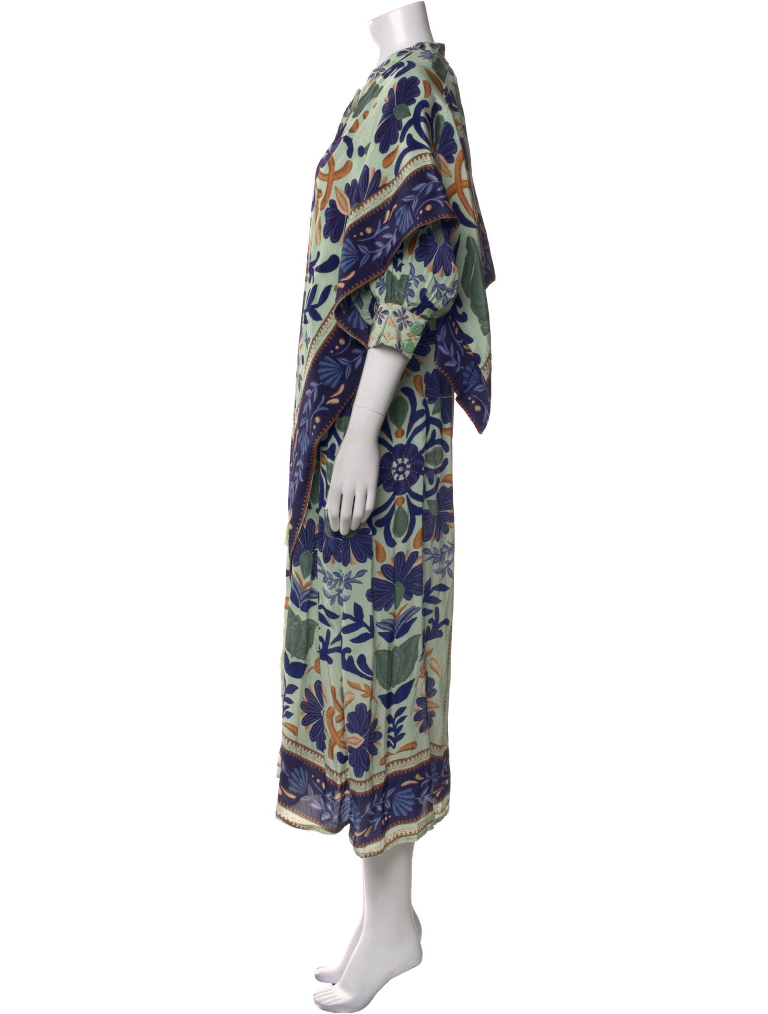 Farm Rio Printed Long Dress