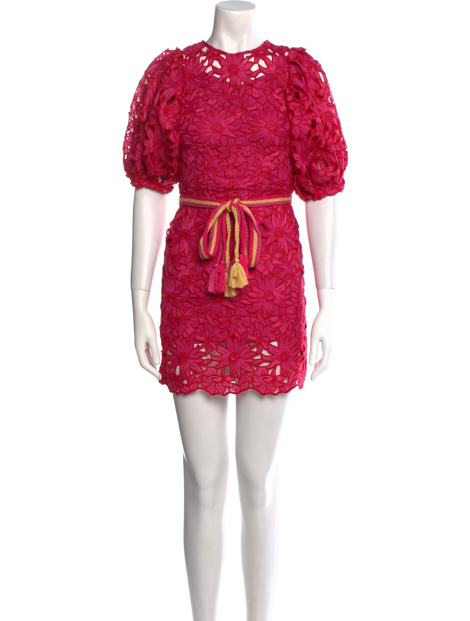 Farm Rio Lace Pattern Mini Dress w/ Tags