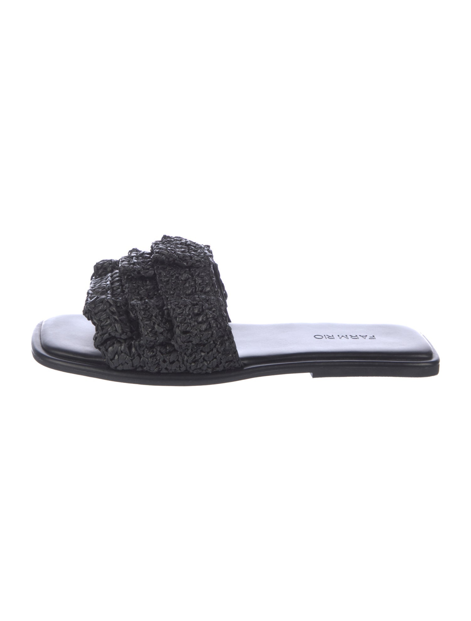 Farm Rio Raffia Slides