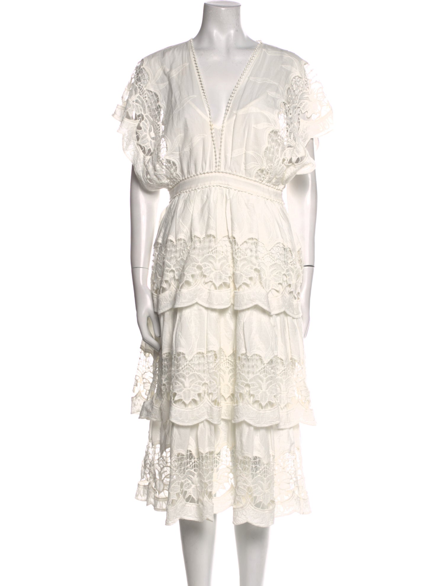 Farm Rio V-Neck Long Dress - White Dresses, Clothing - WFARM82356 | The RealReal Farm Rio V-Neck Long Dress - White Dresses, Clothing - WFARM82356 | The RealReal