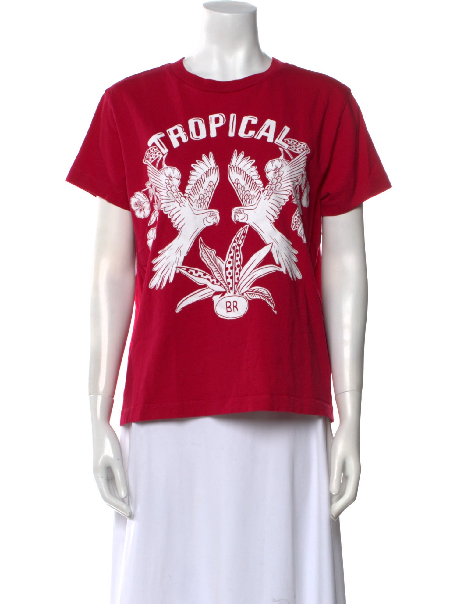 Farm Rio Graphic Print Crew Neck T-Shirt