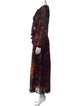 Farm Rio Floral Print Long Dress