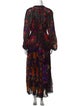Farm Rio Floral Print Long Dress