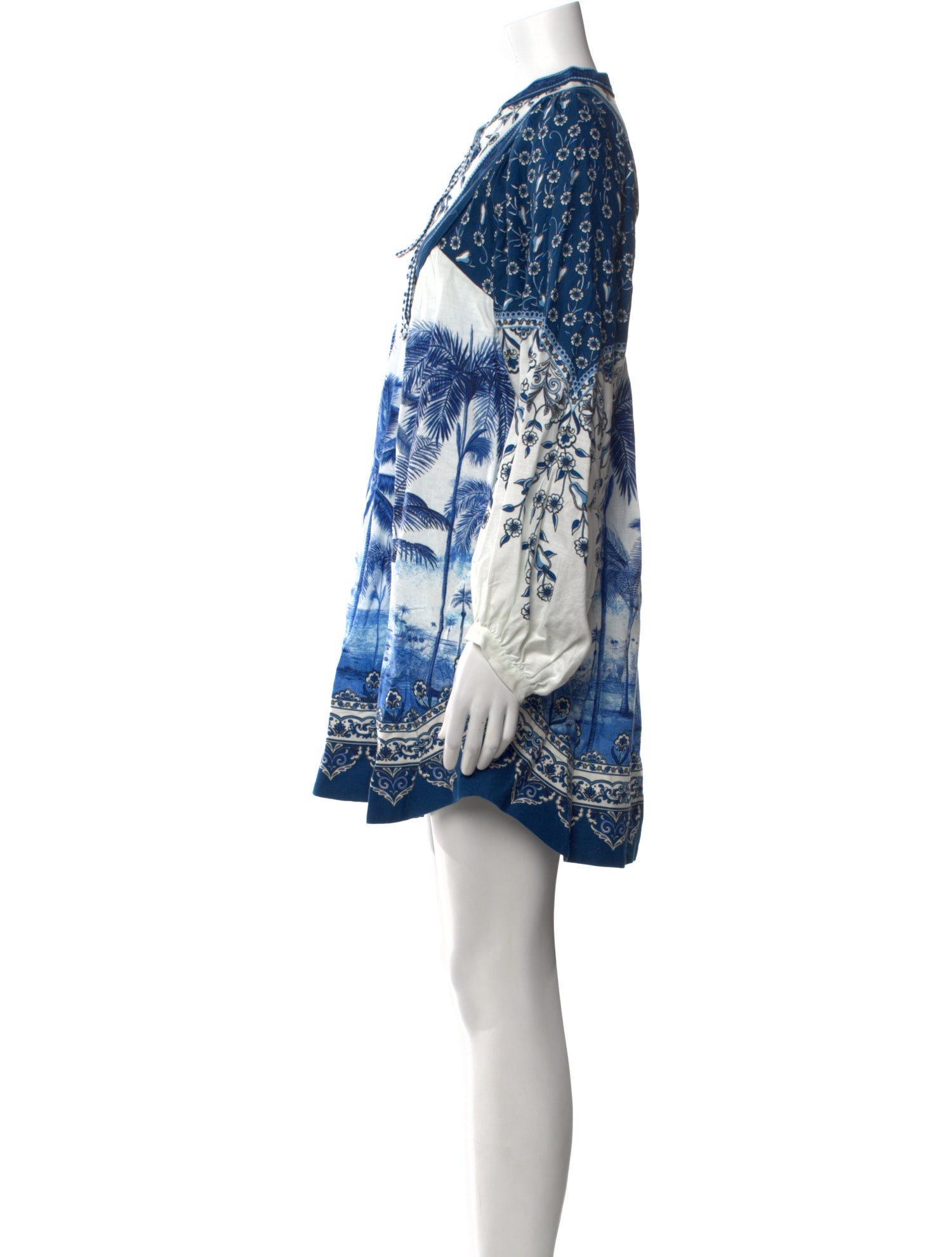 Farm Rio Printed Mini Dress