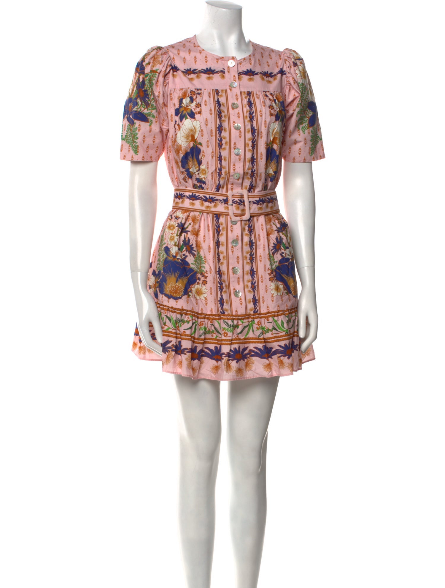 Farm Rio Printed Mini Dress