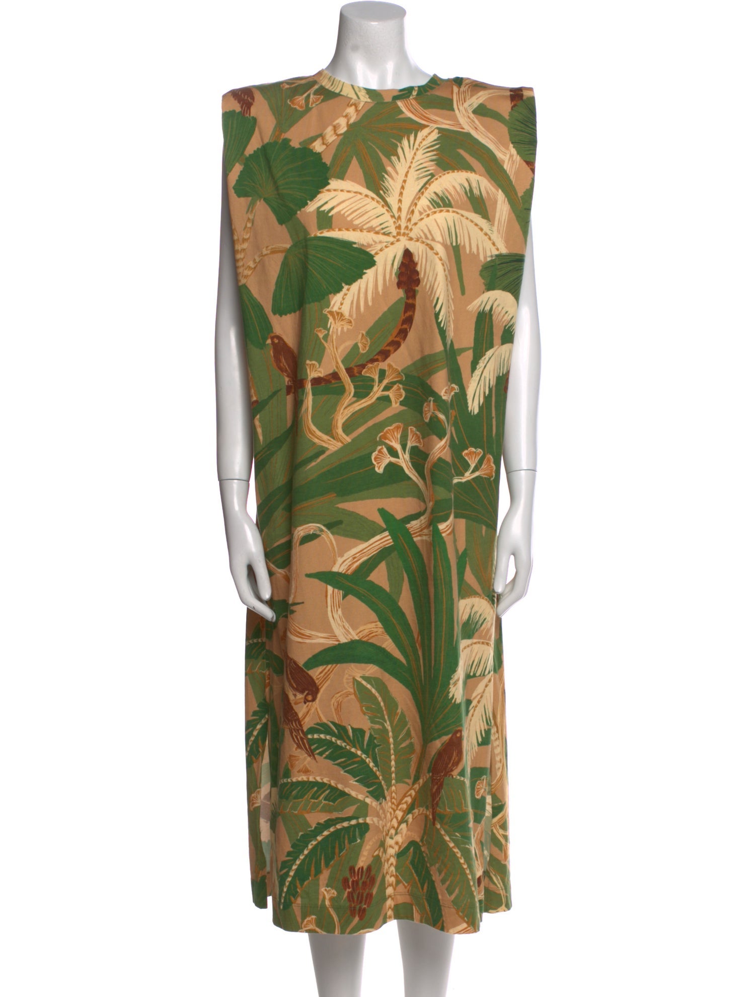 Farm Rio Printed Midi Length Dress