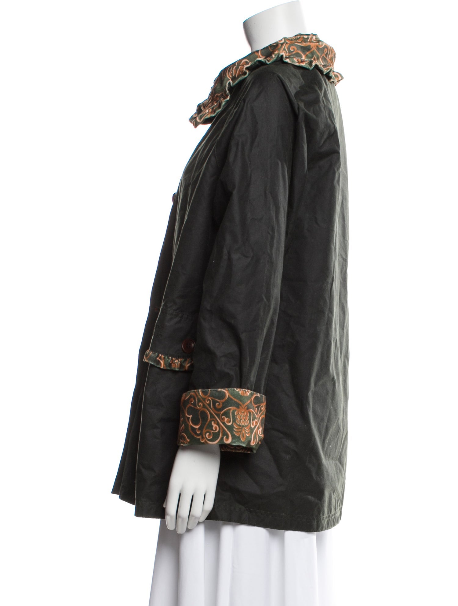 Farm Rio Floral Print Coat