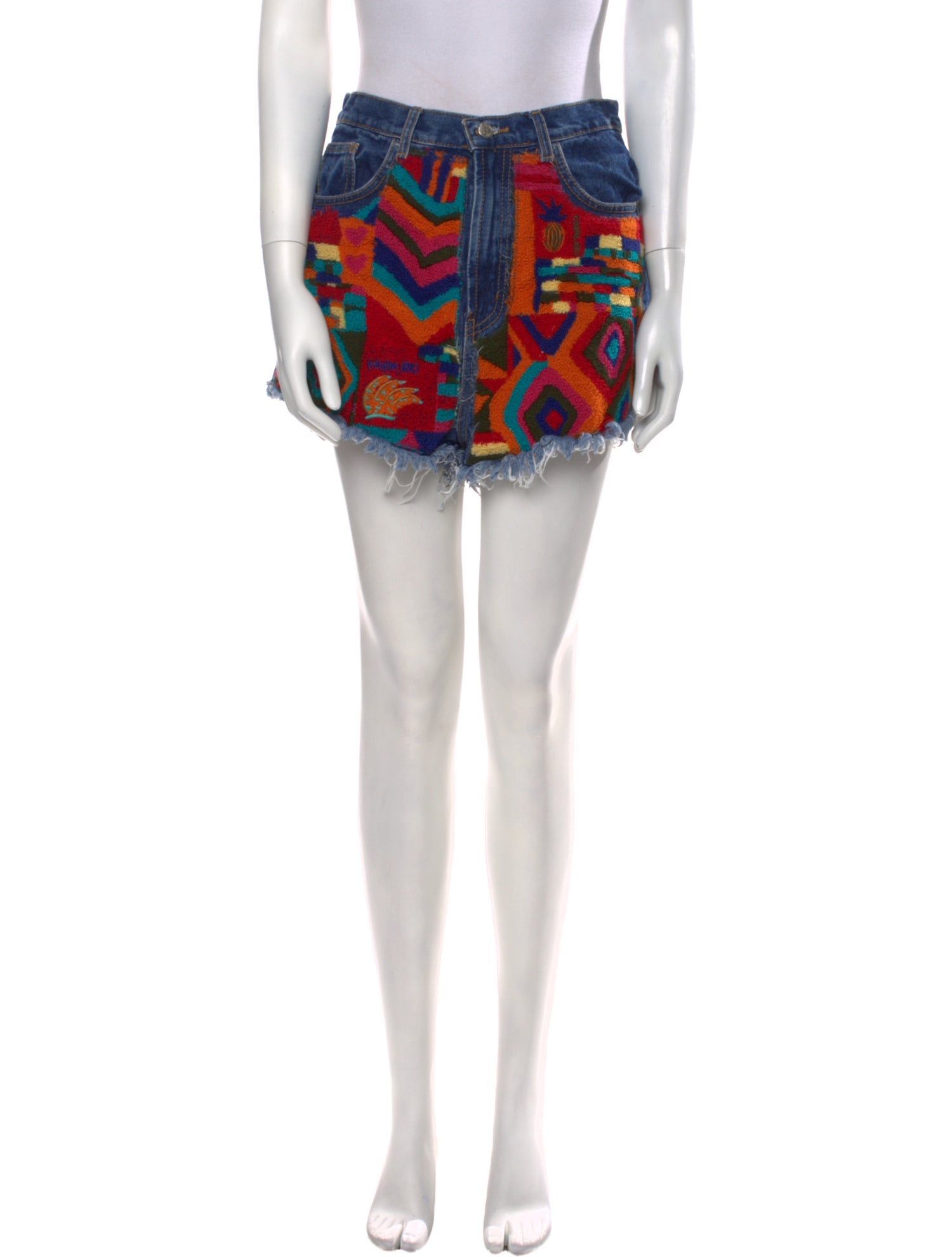 Farm Rio Printed Mini Shorts