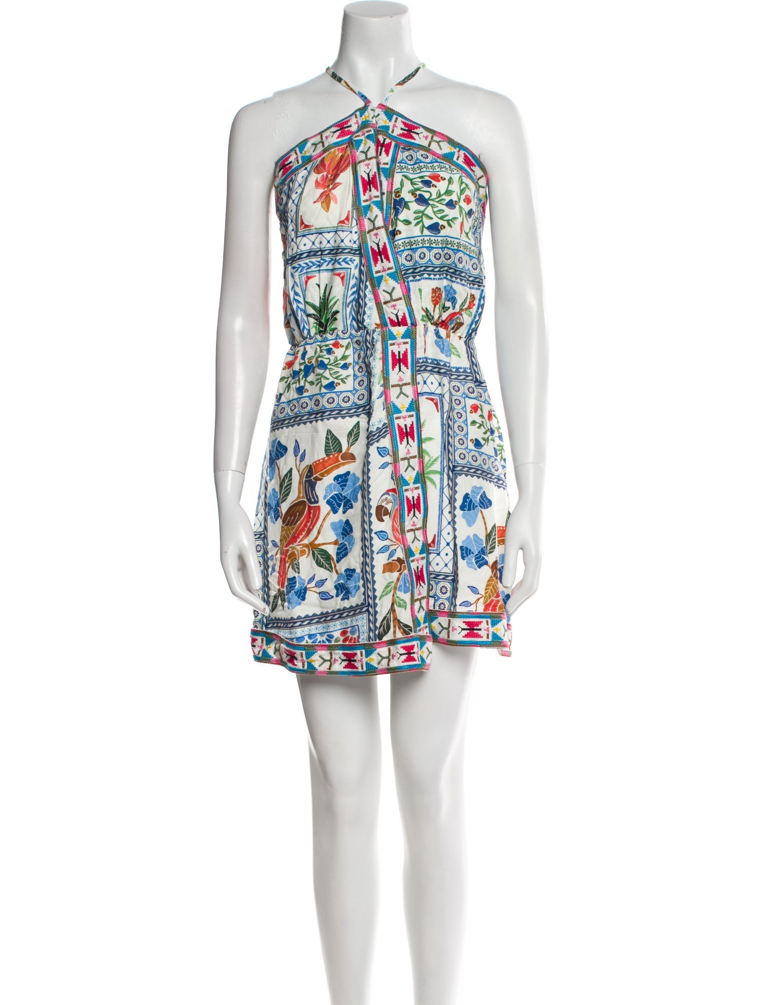 Farm Rio Printed Mini Dress