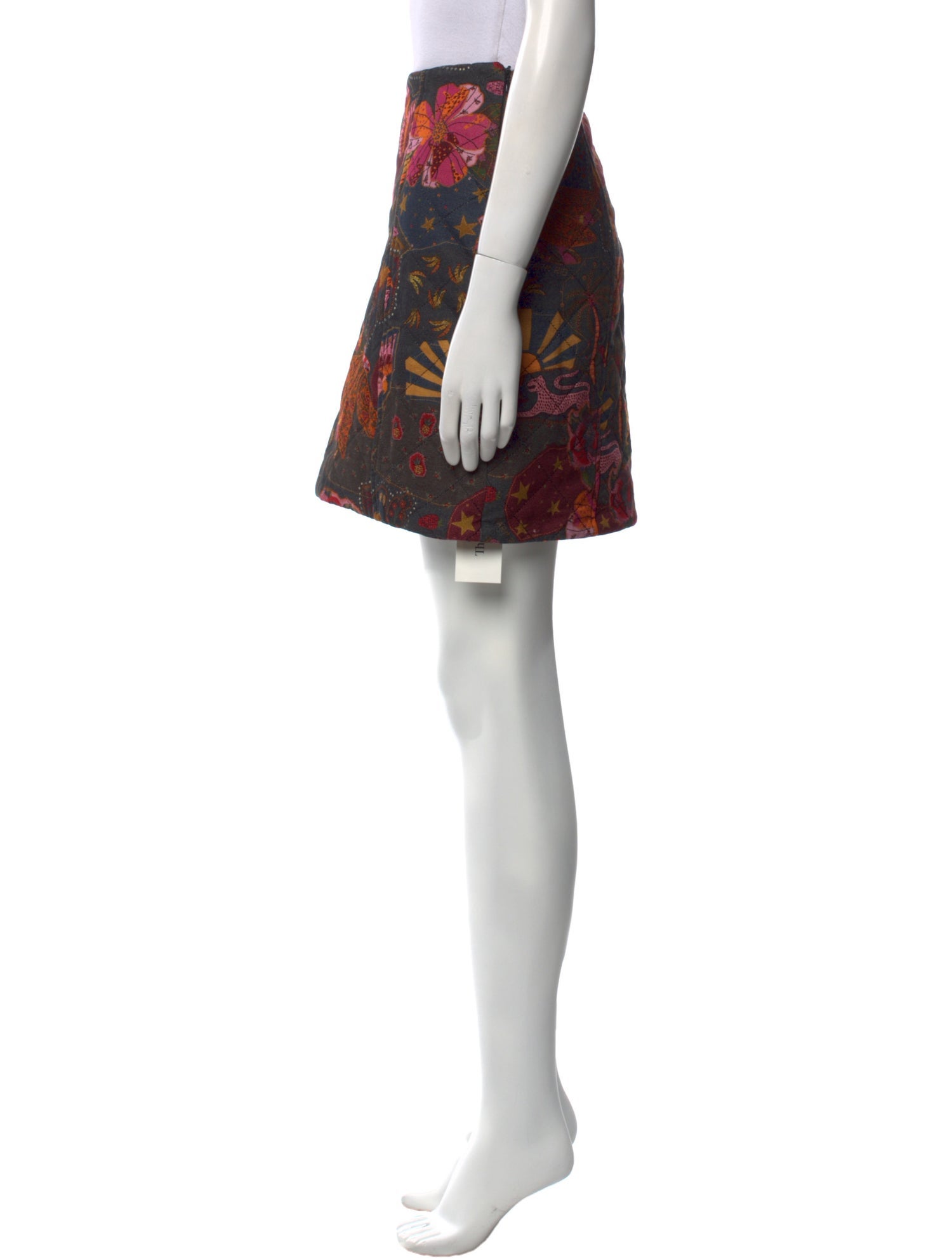 Farm Rio Printed Mini Skirt