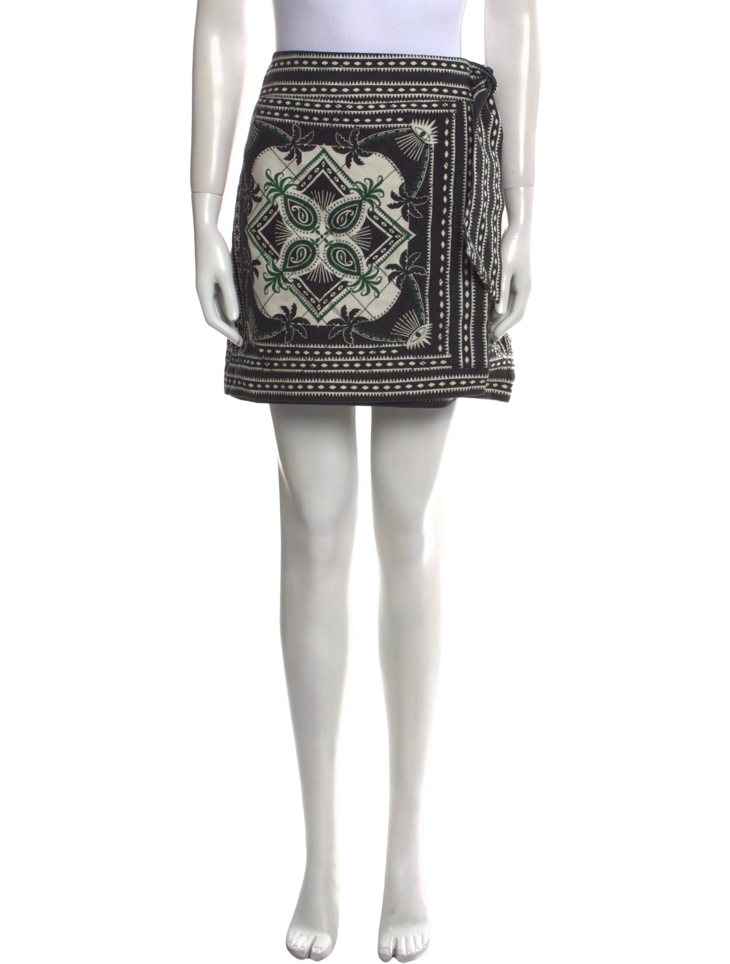 Farm Rio Printed Mini Skirt