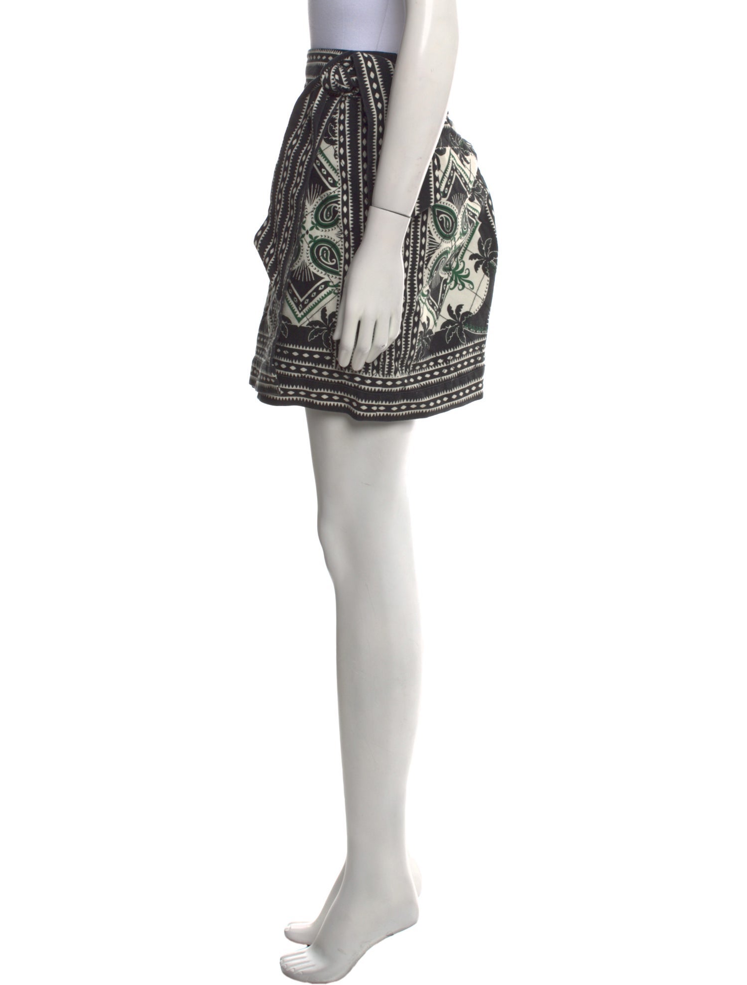 Farm Rio Printed Mini Skirt
