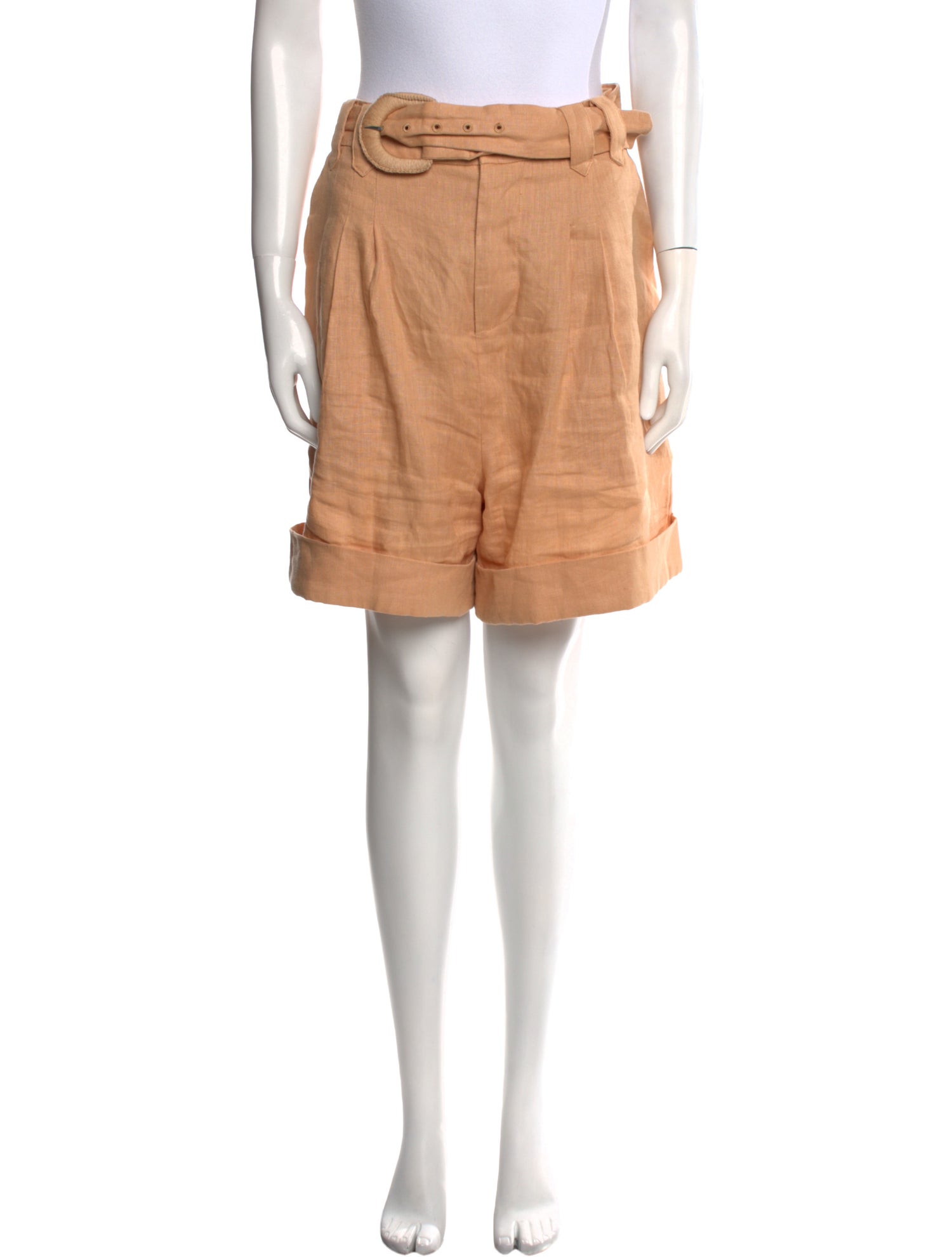 Farm Rio Linen Knee-Length Shorts