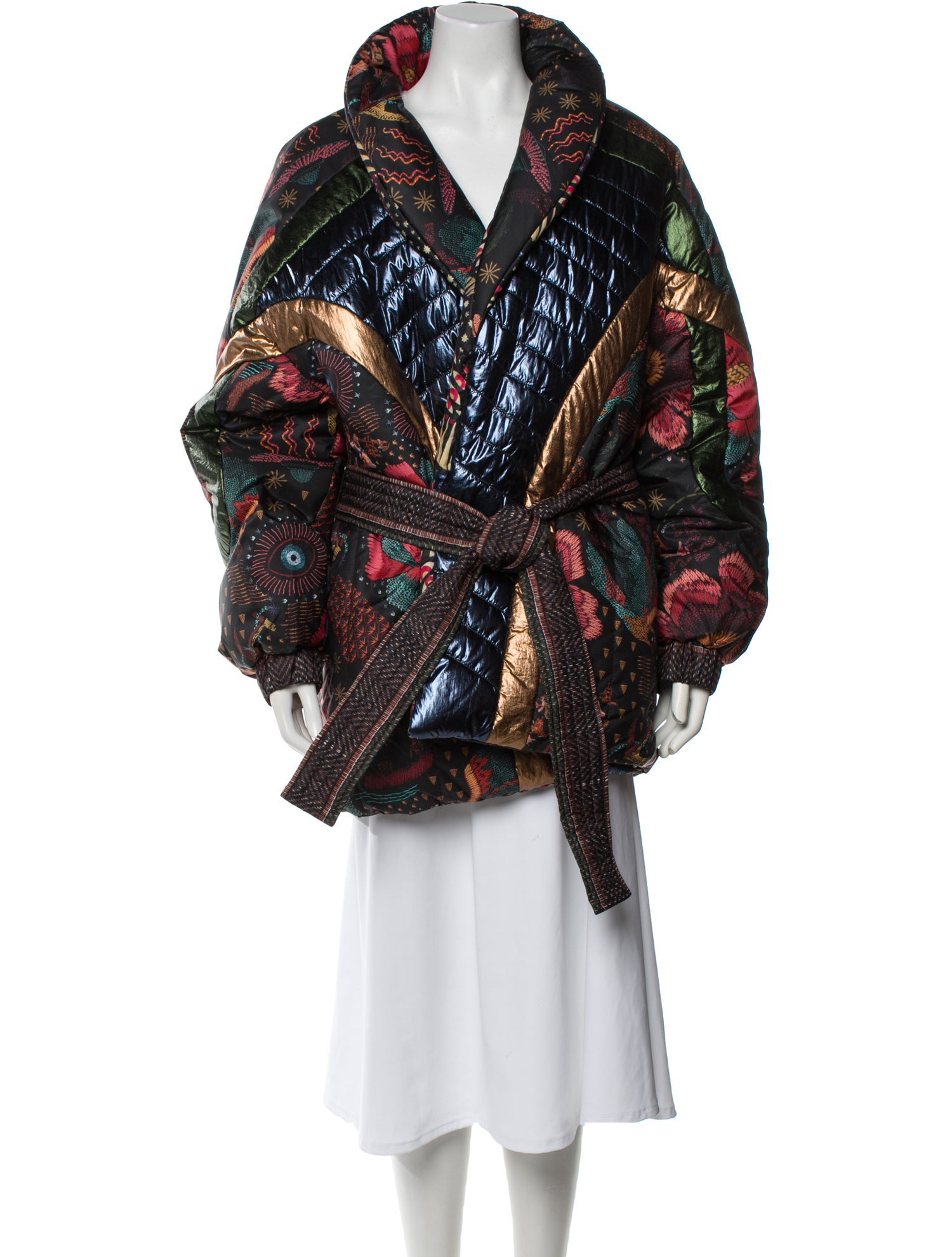 Farm Rio Linen Floral Print Jacket w/ Tags