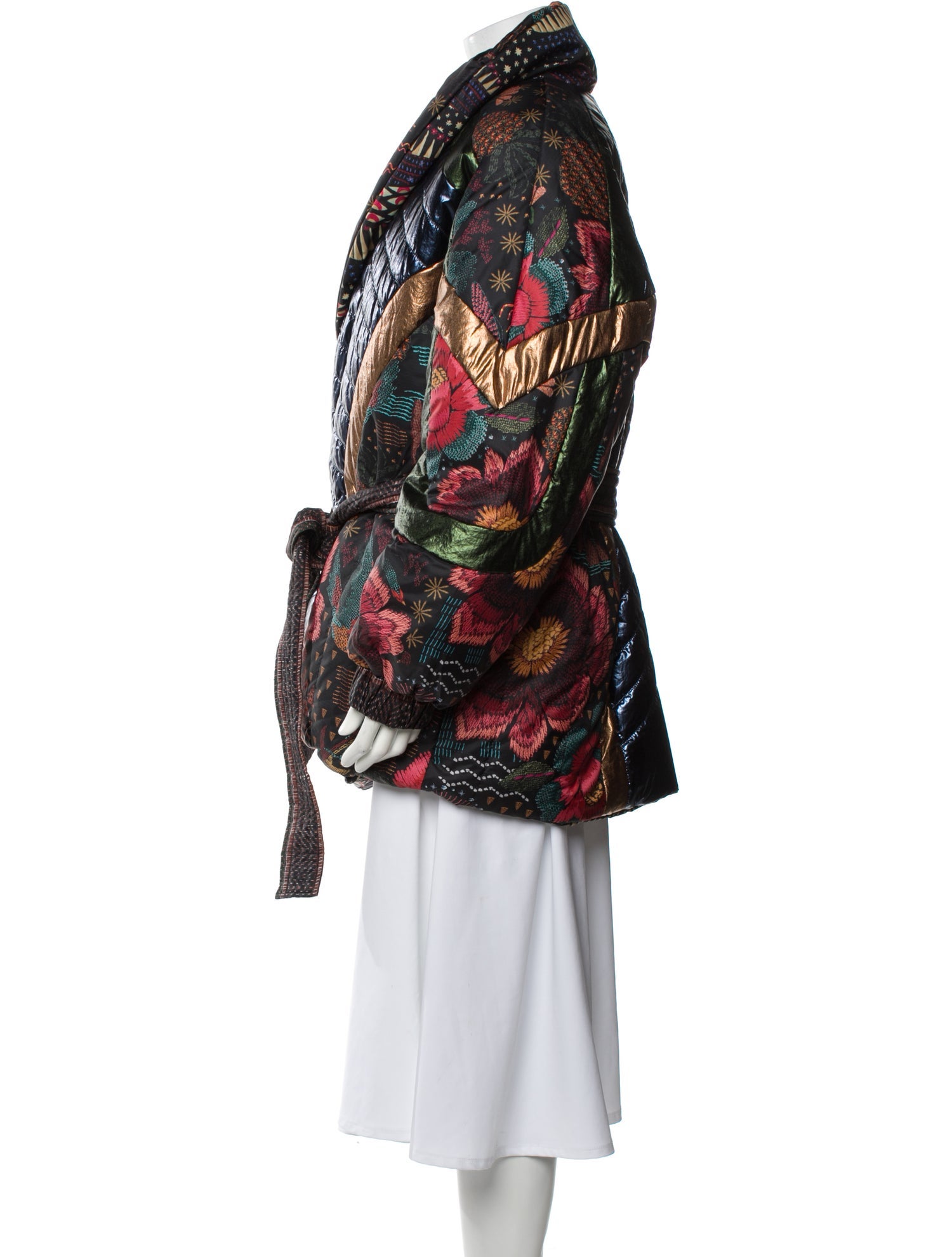 Farm Rio Linen Floral Print Jacket w/ Tags