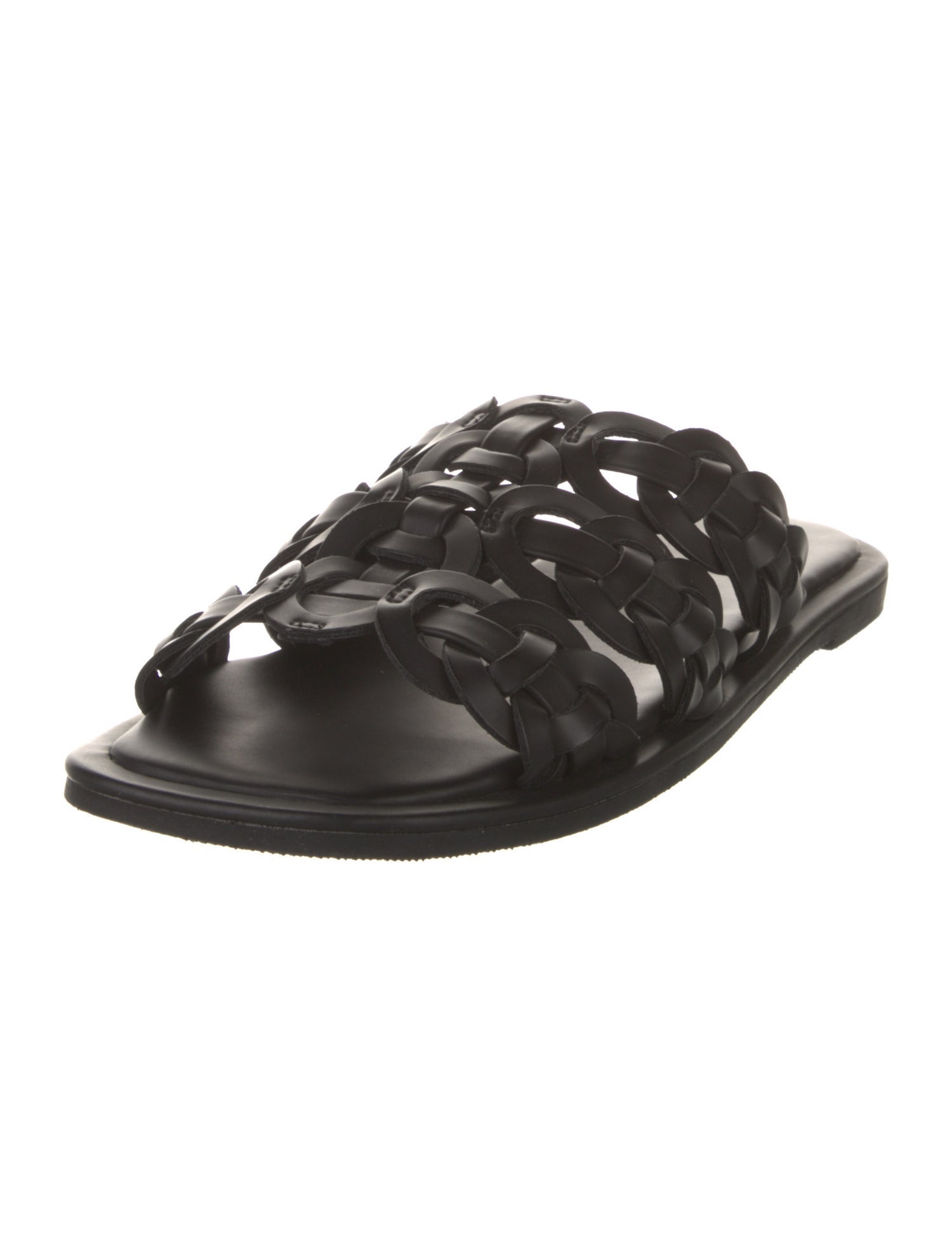 Farm Rio Leather Slides