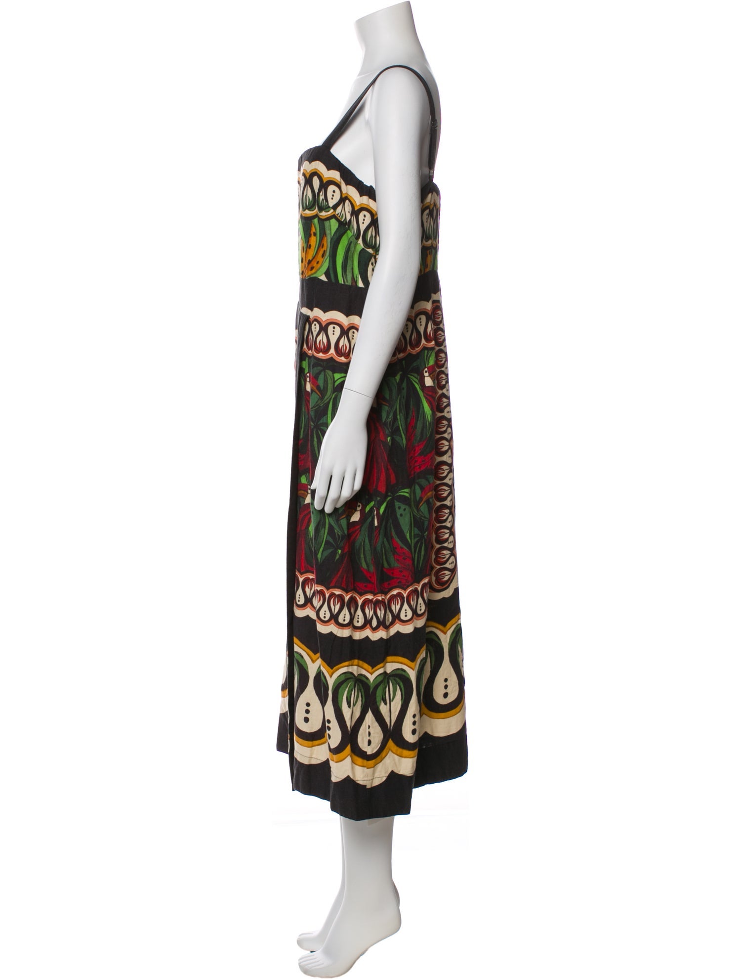 Farm Rio Printed Midi Length Dress