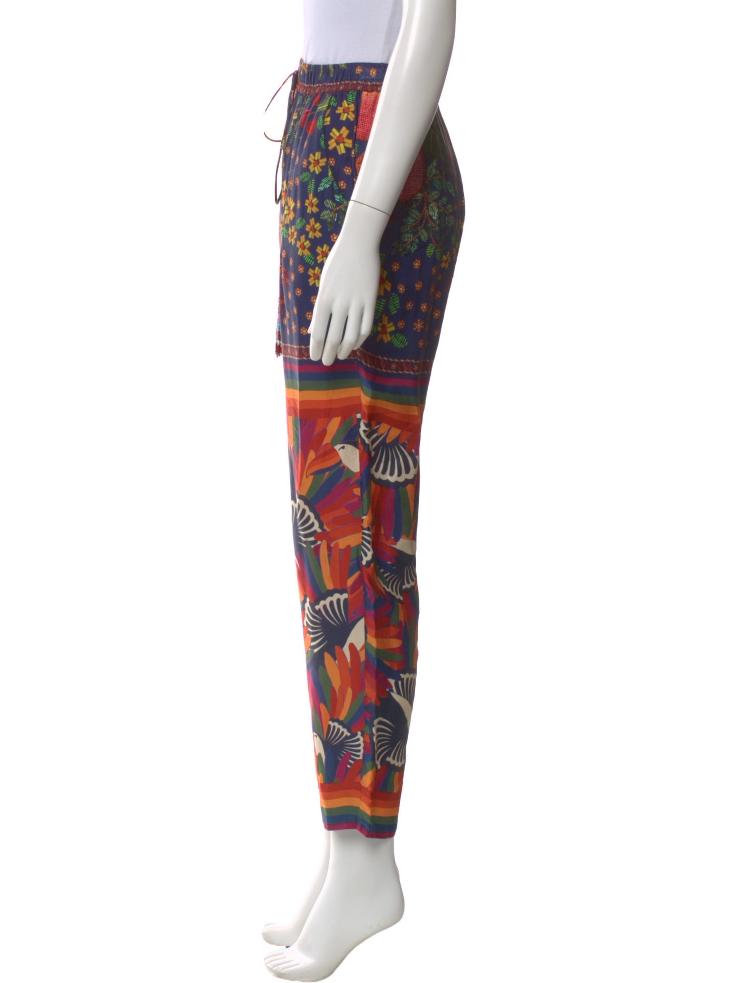Farm Rio Printed Straight Leg Pants