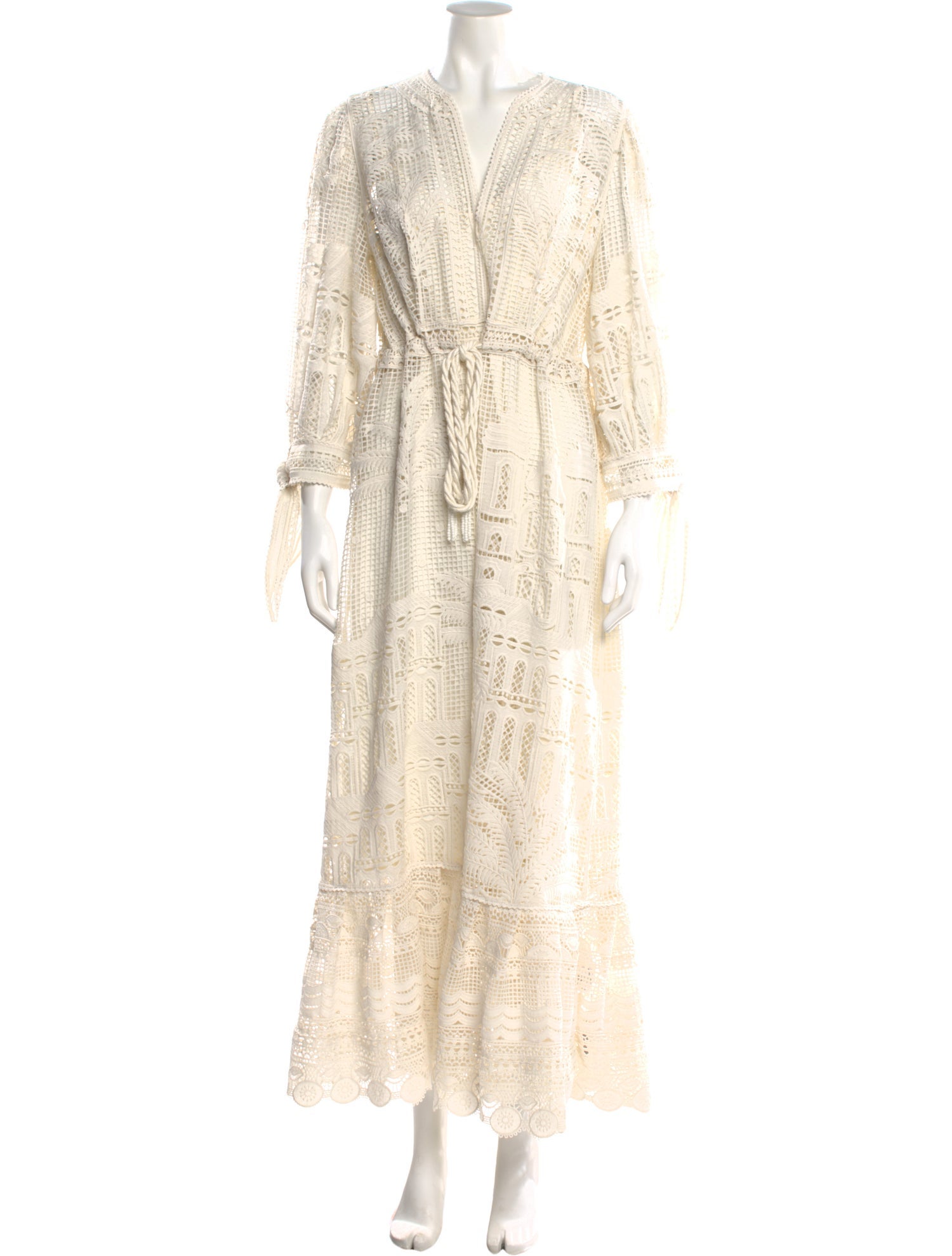 Farm Rio V-Neck Long Dress