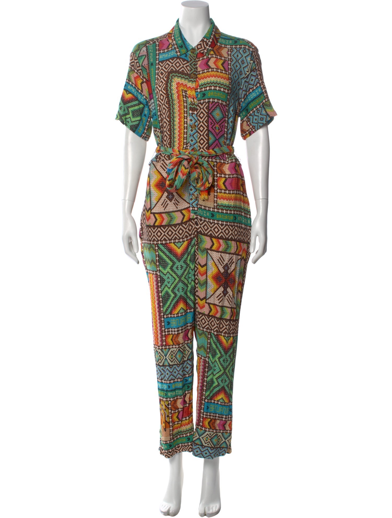 Farm Rio Printed Jumpsuit