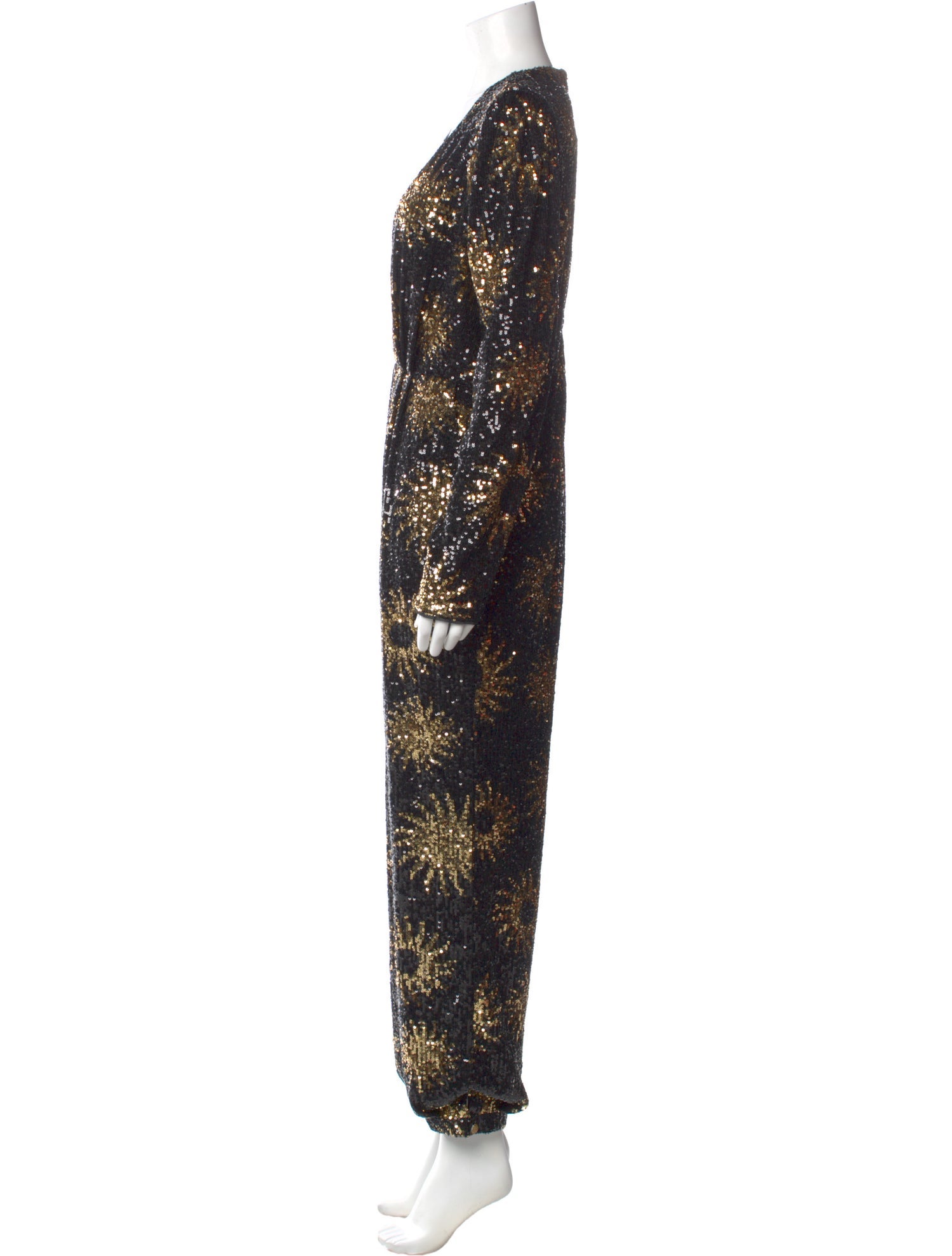 Farm Rio Plunge Neckline Jumpsuit