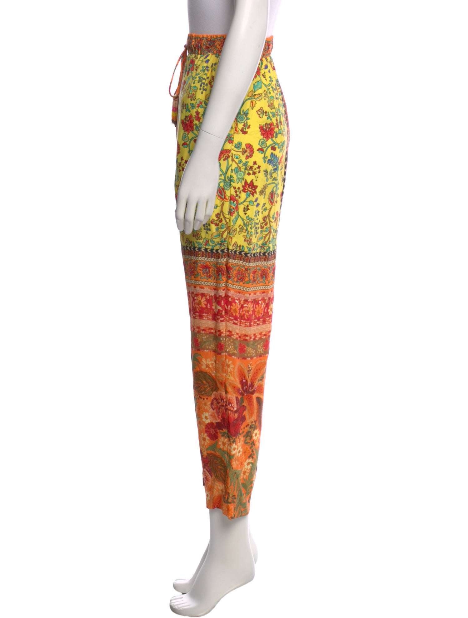 Farm Rio Printed Straight Leg Pants