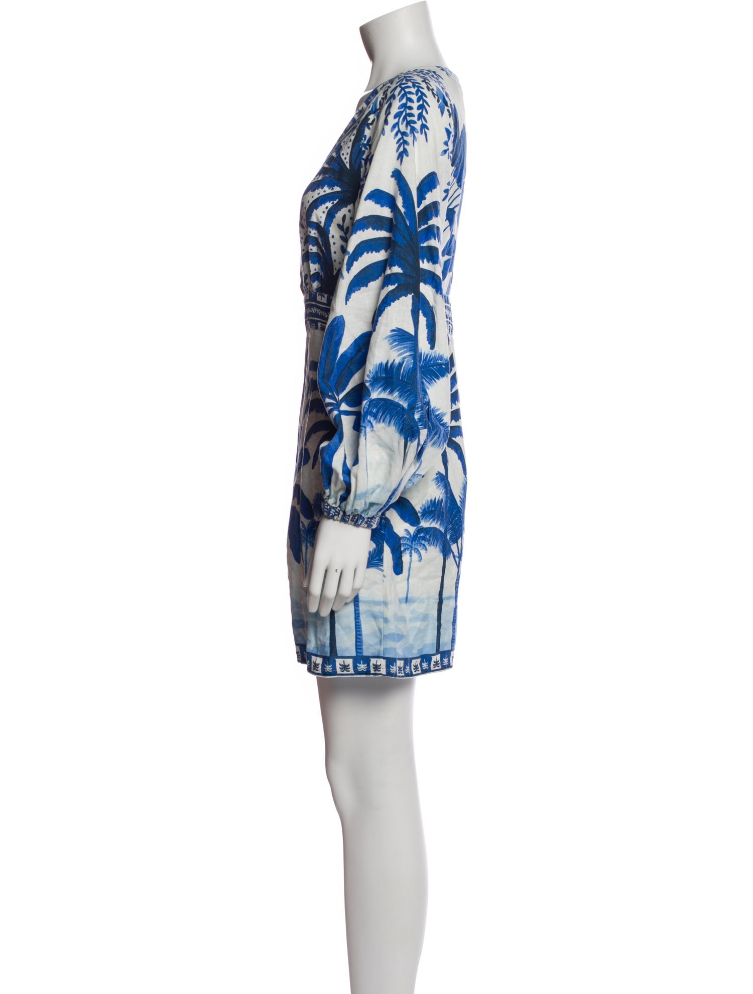 Farm Rio Linen Printed Romper