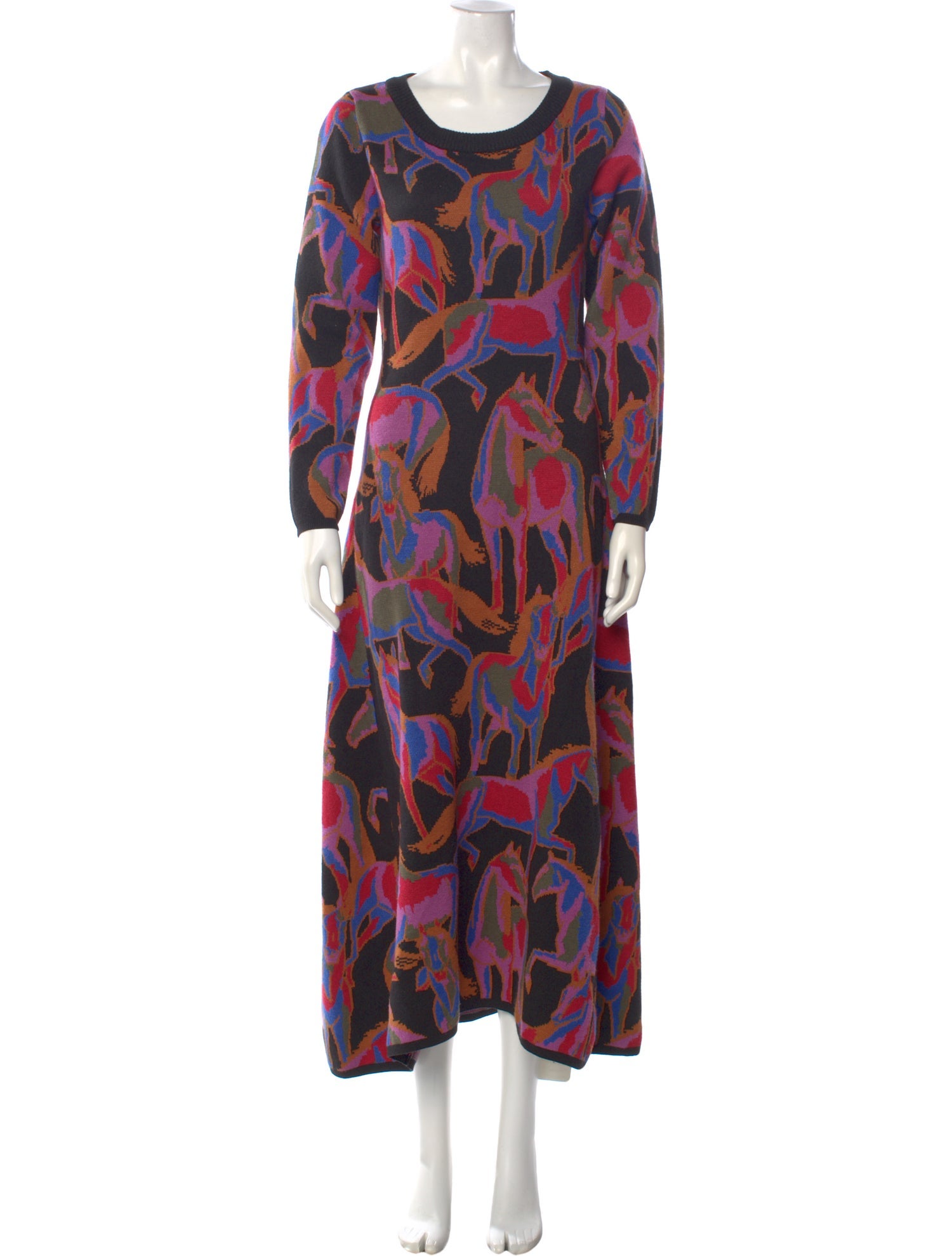 Farm Rio Printed Long Dress