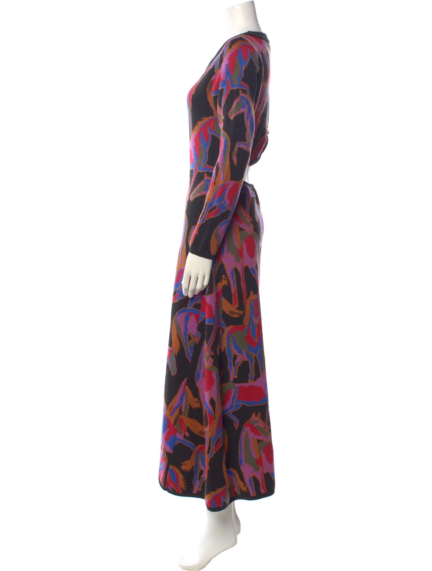 Farm Rio Printed Long Dress