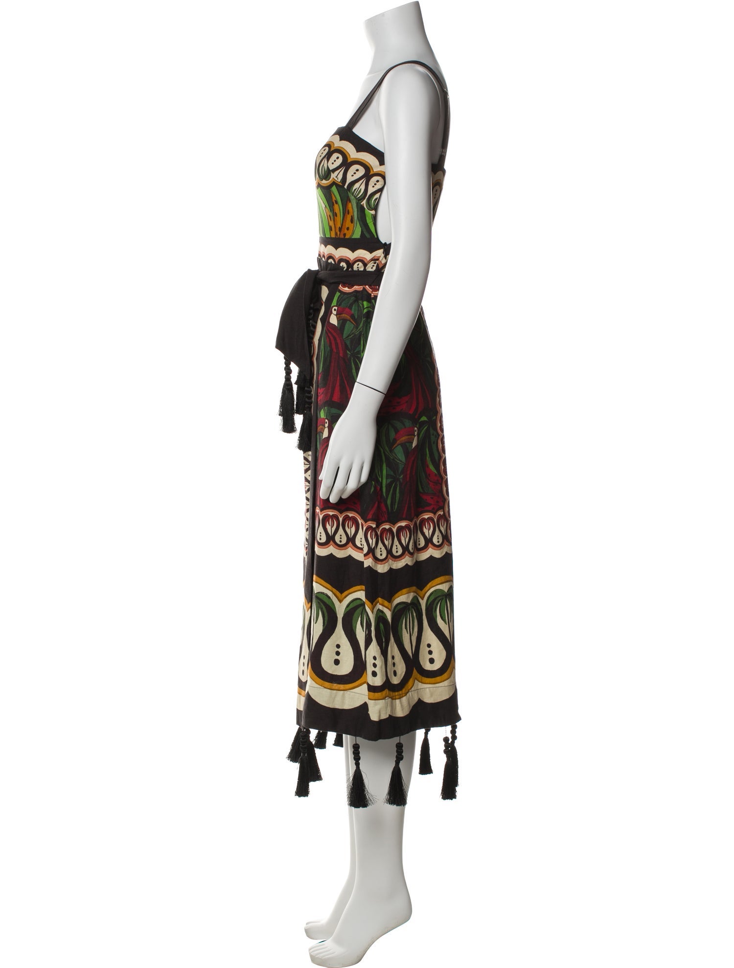 Farm Rio Printed Midi Length Dress