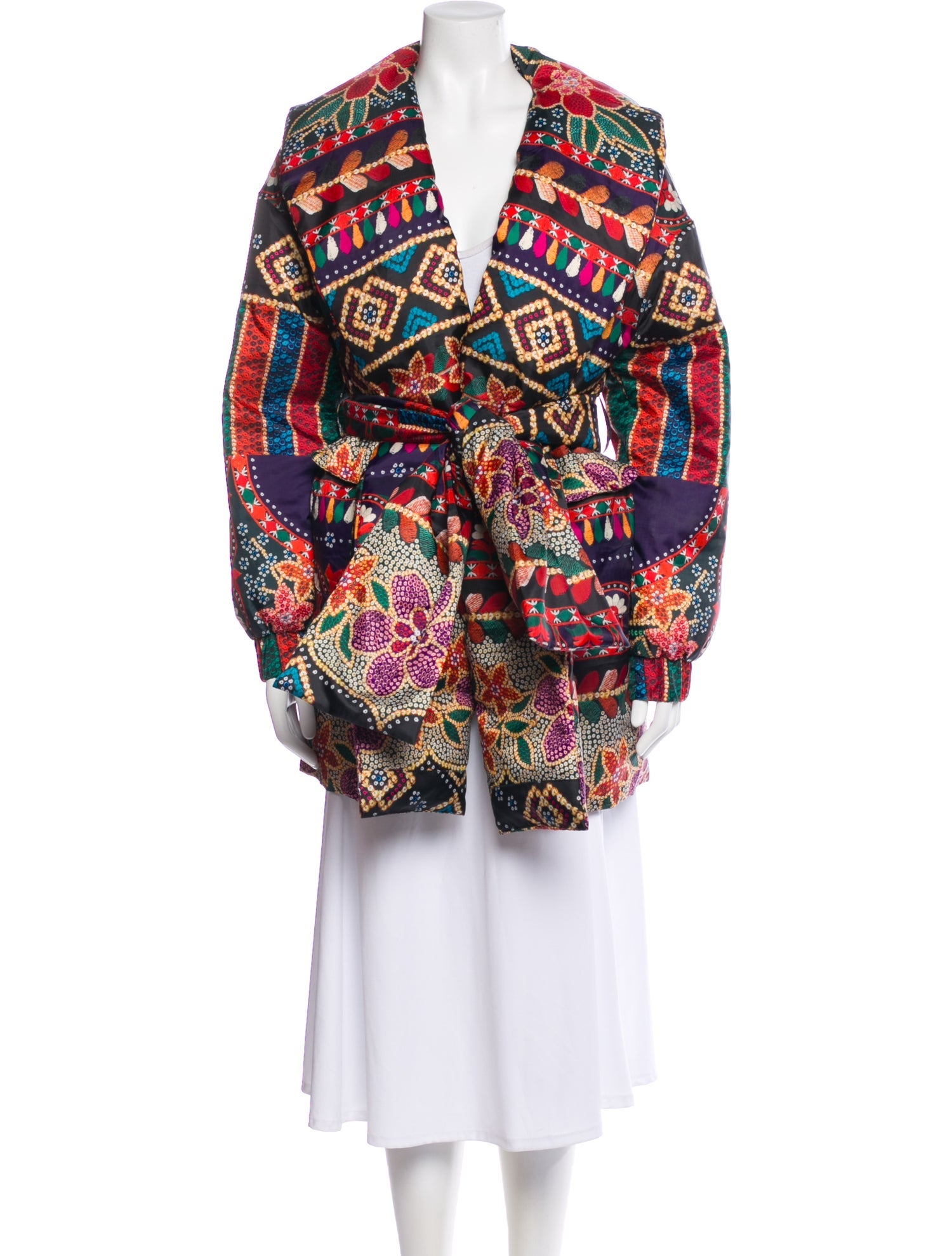 Farm Rio Printed Coat