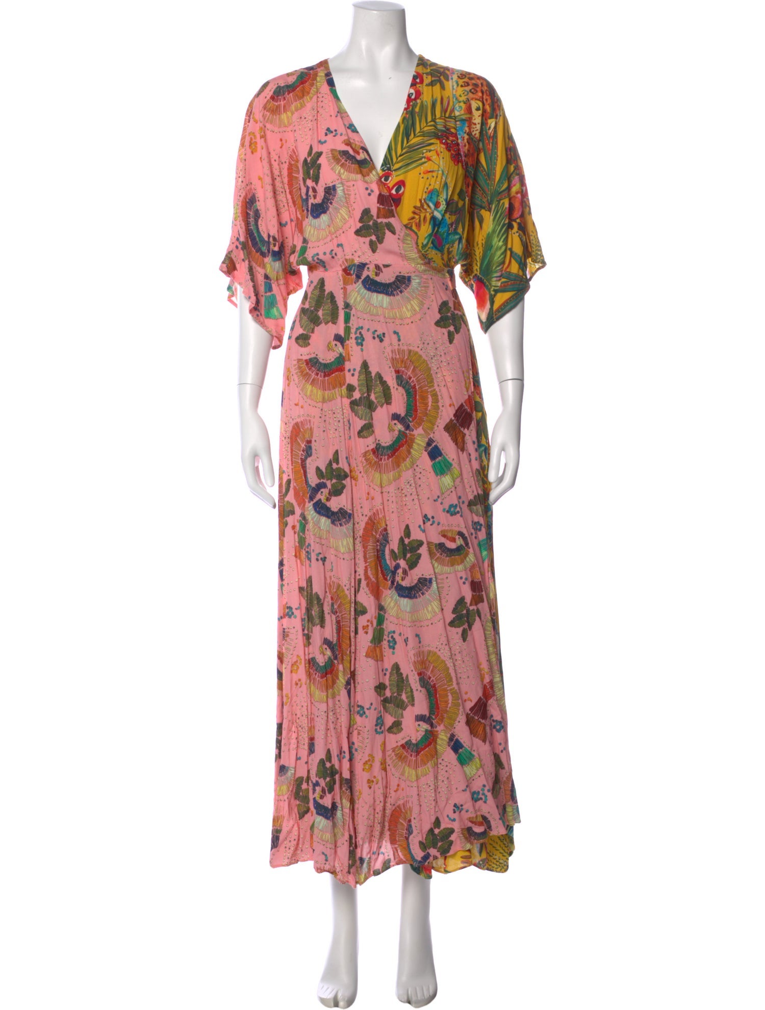 farm rio pink floral dress Dream Garden Pink Mini Dress