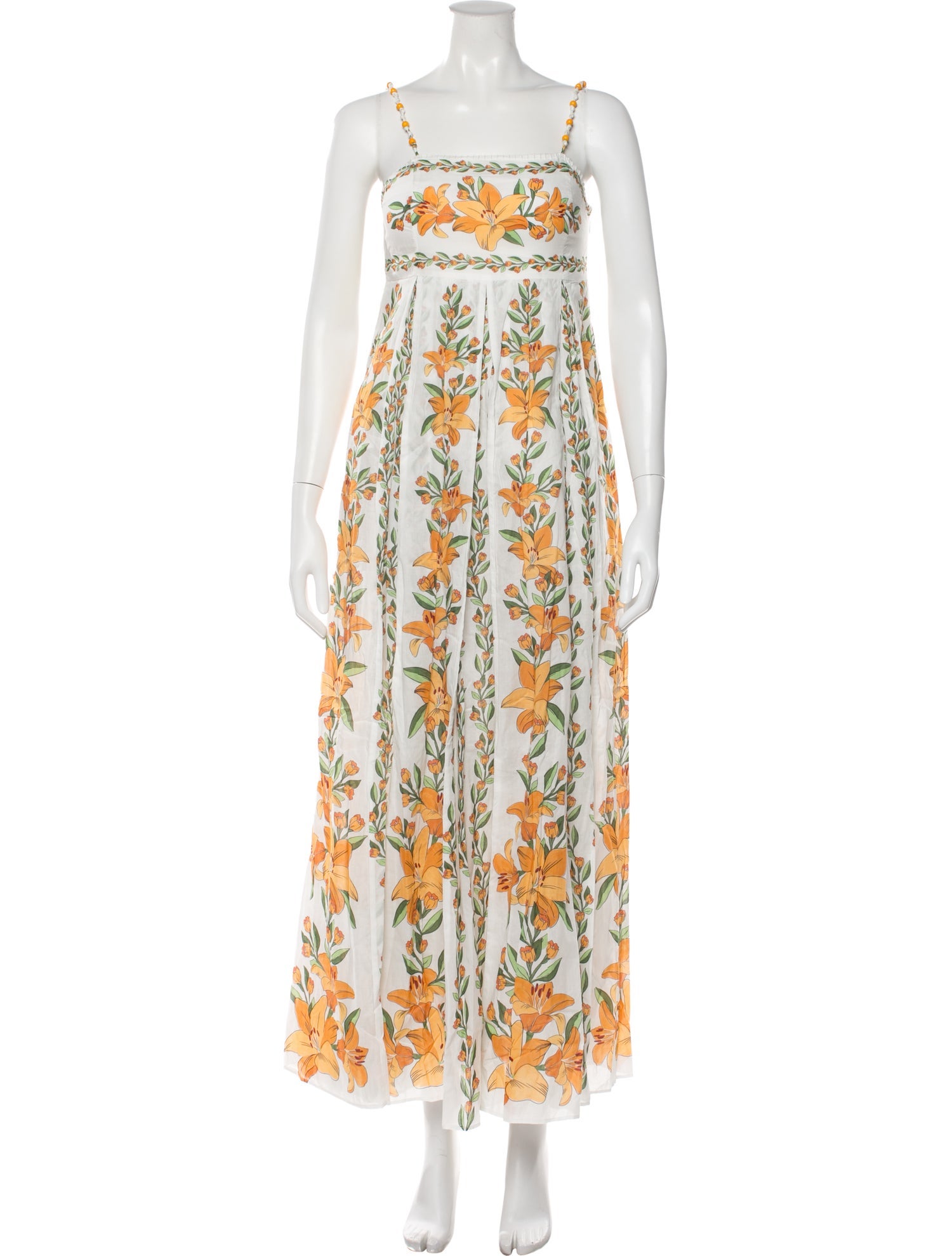 Floral Print Long Dress w/ Tags