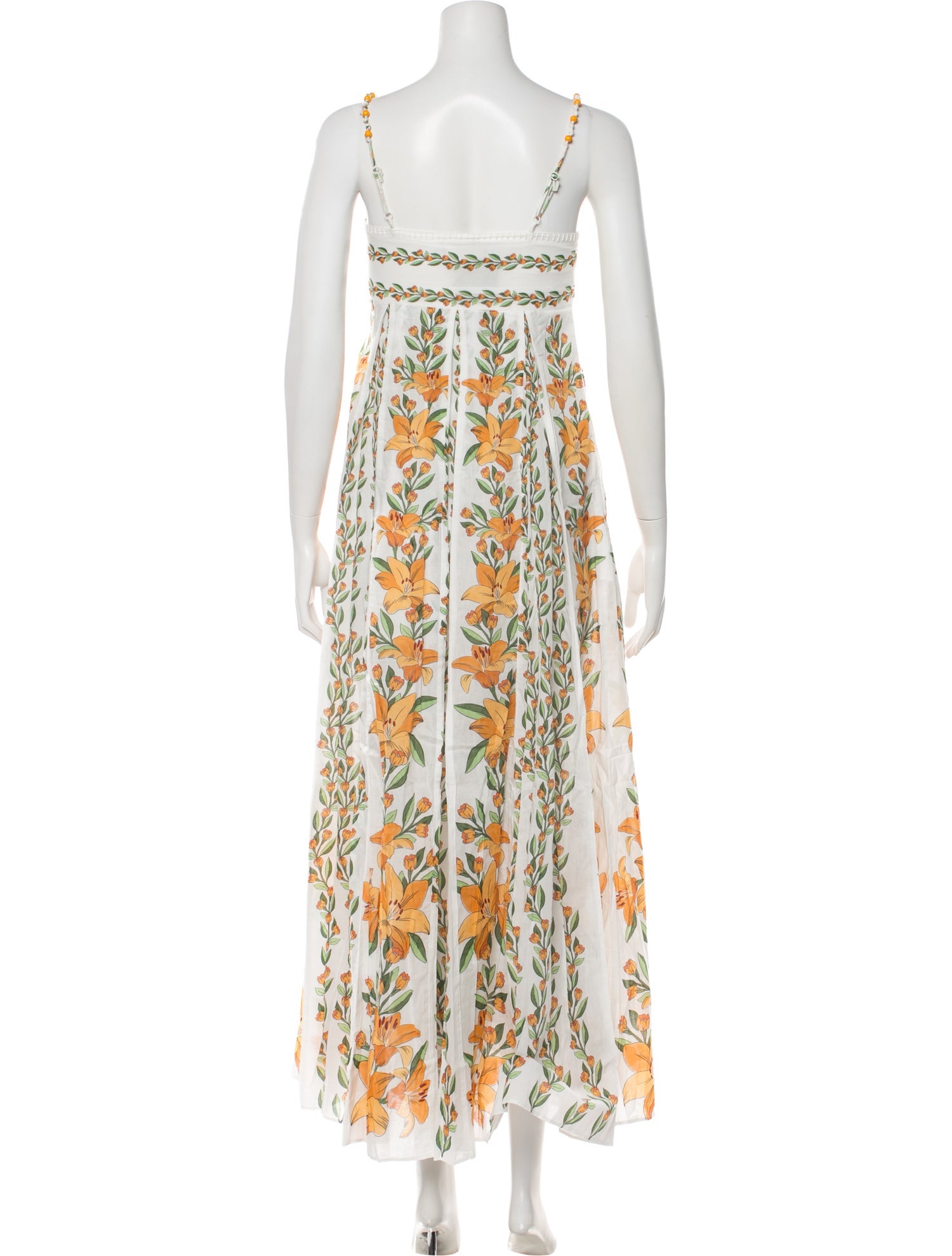 Floral Print Long Dress w/ Tags — 3/3