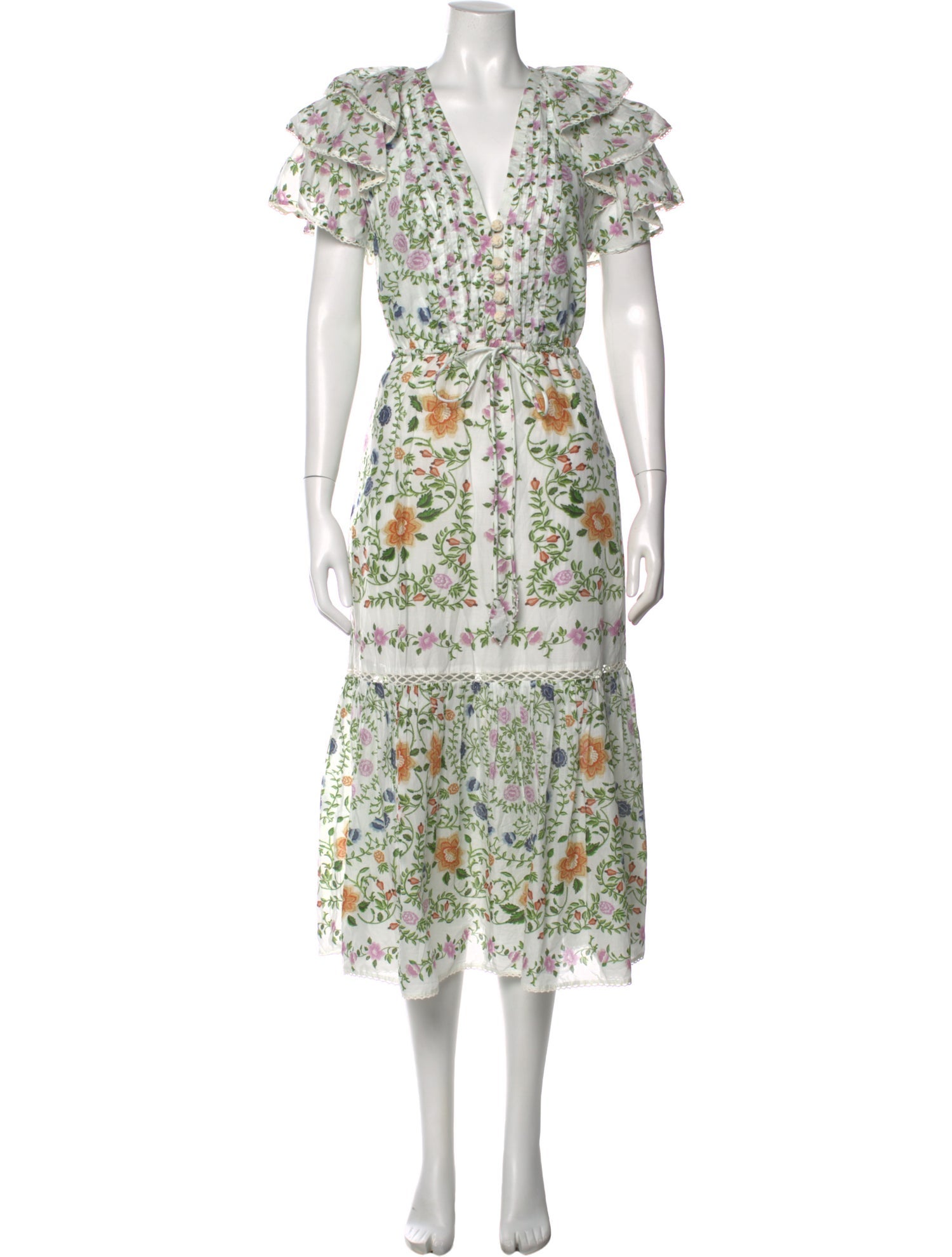 blue flower dress Cassie Blue Floral Short Dress | Women's Clothing main image 1