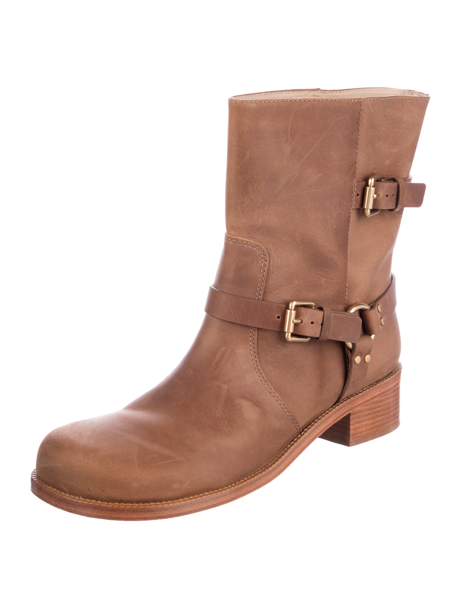 Farm Rio Leather Moto Boots