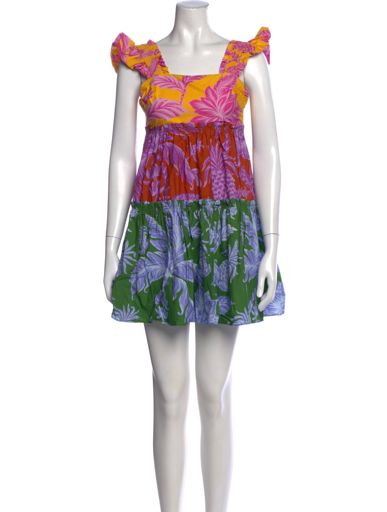 farm rio casual dress Farm Rio for Anthropologie Susanne Maxi Wrap Dress
