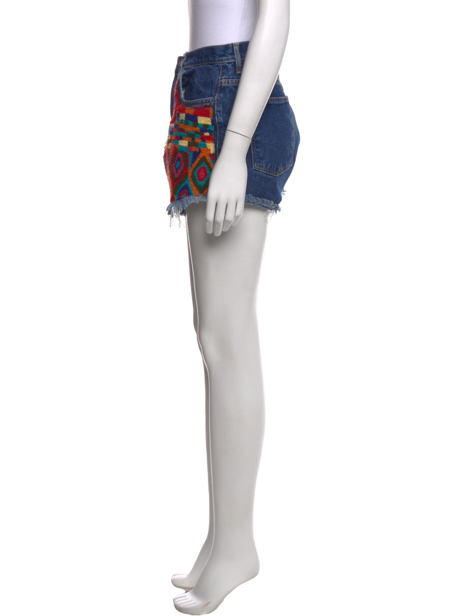 Farm Rio Patterned Mini Shorts