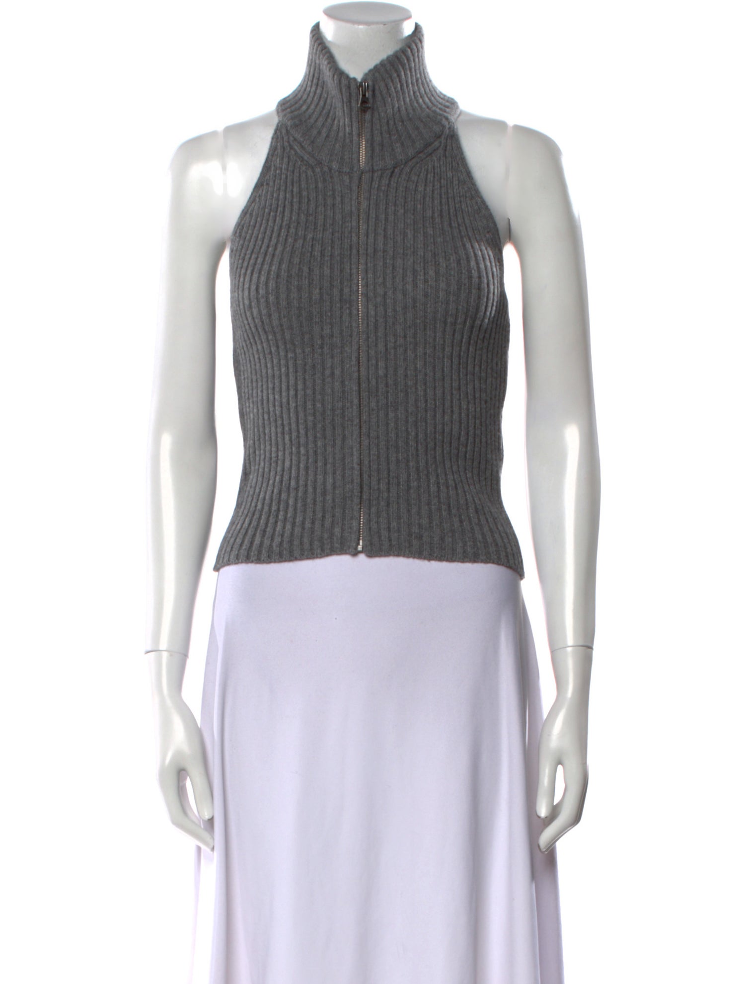 Fax Copy Express Wool Mock Neck Sweater