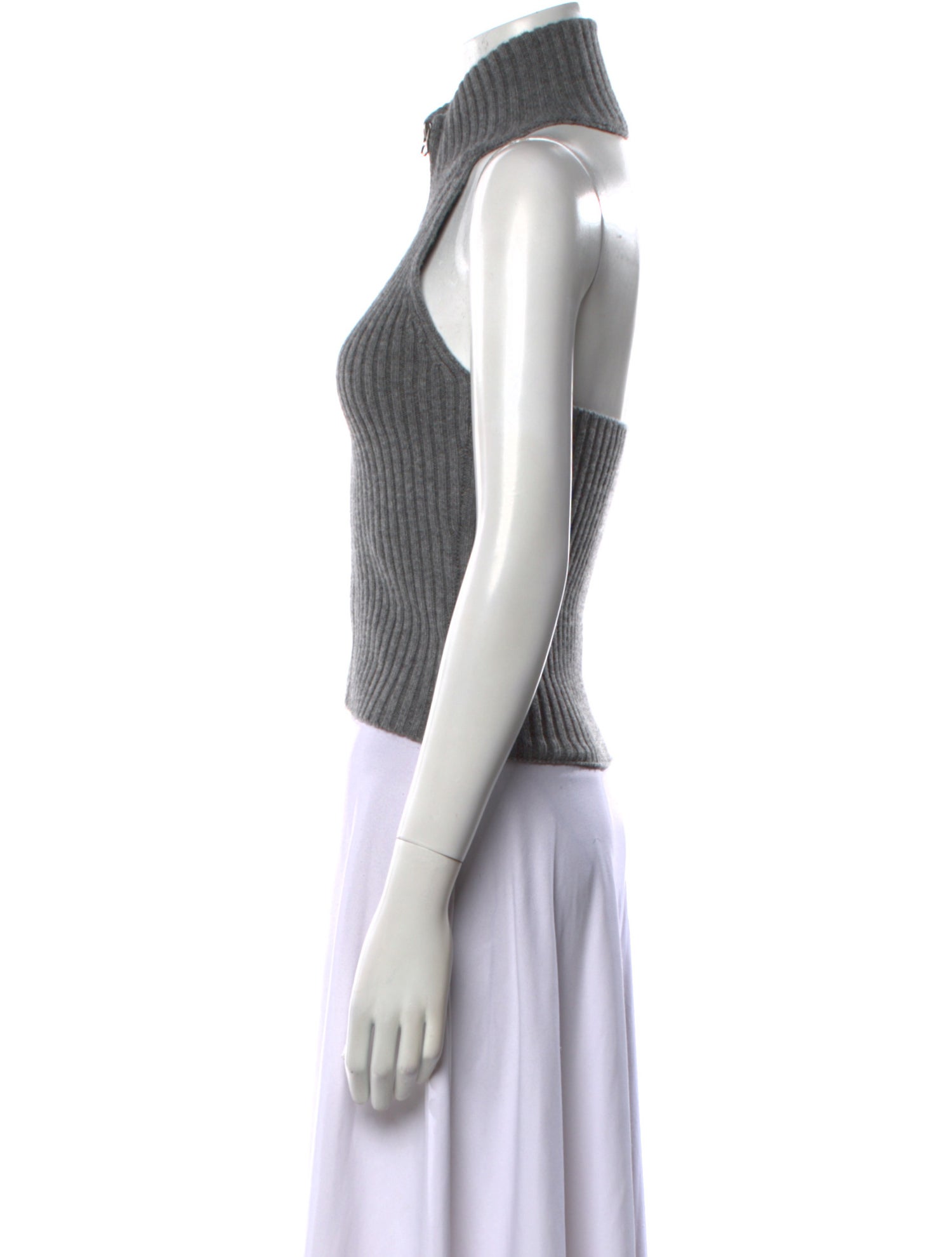 Fax Copy Express Wool Mock Neck Sweater