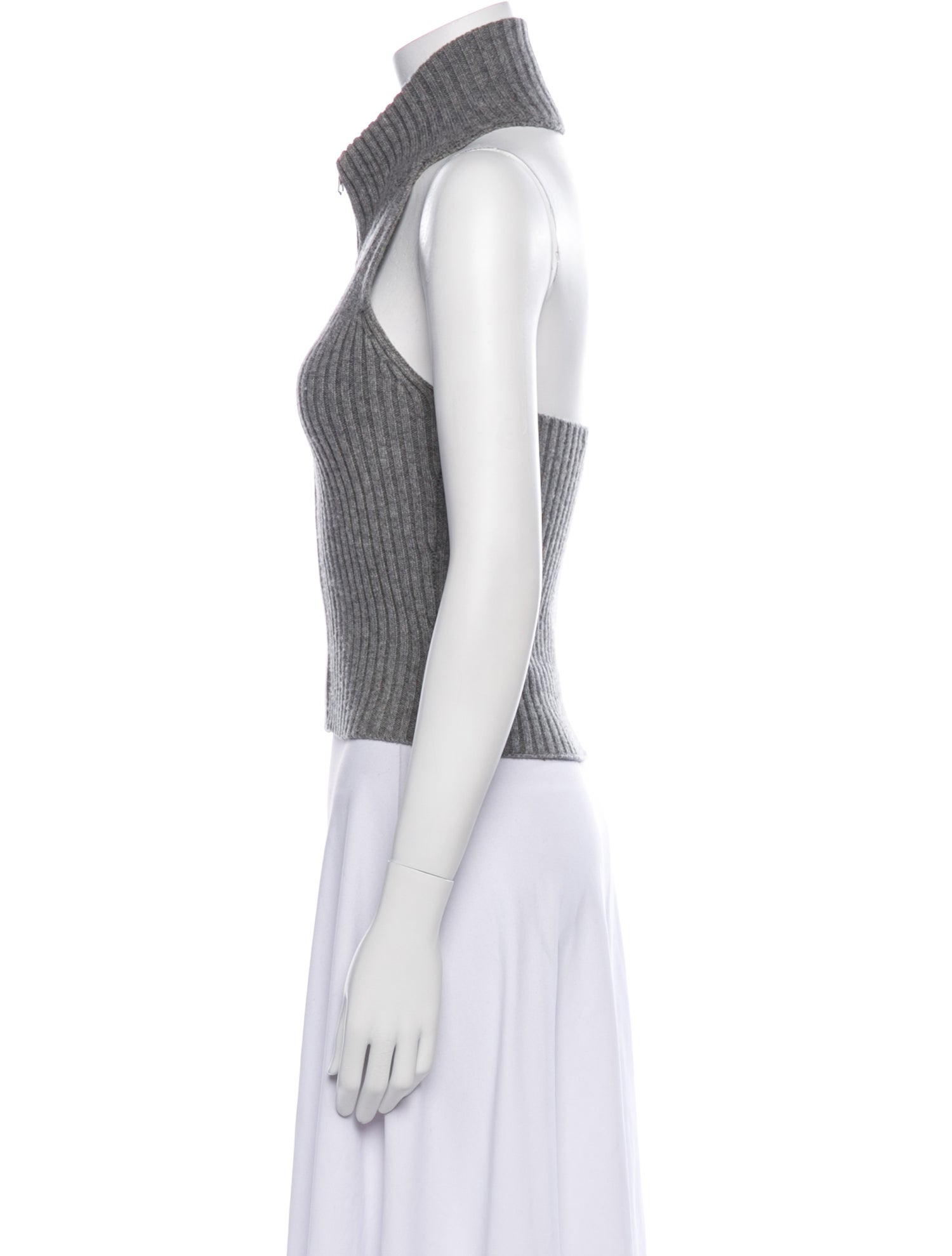 Fax Copy Express Wool Mock Neck Sweater