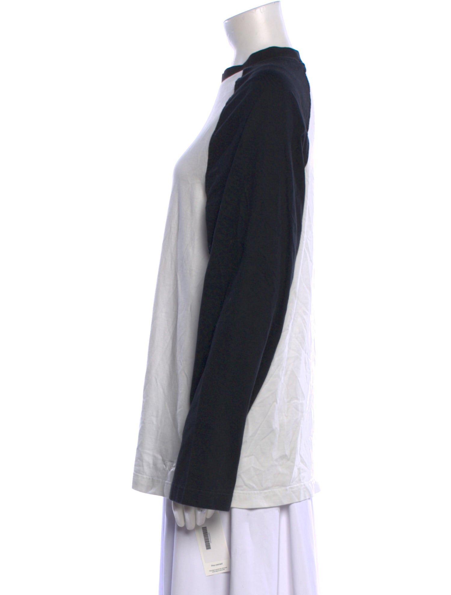 Fax Copy Express Mock Neck Long Sleeve Sweatshirt