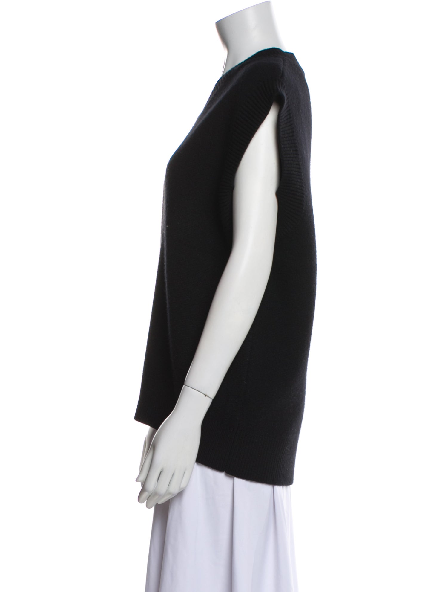 Fax Copy Express Wool V-Neck Sweater