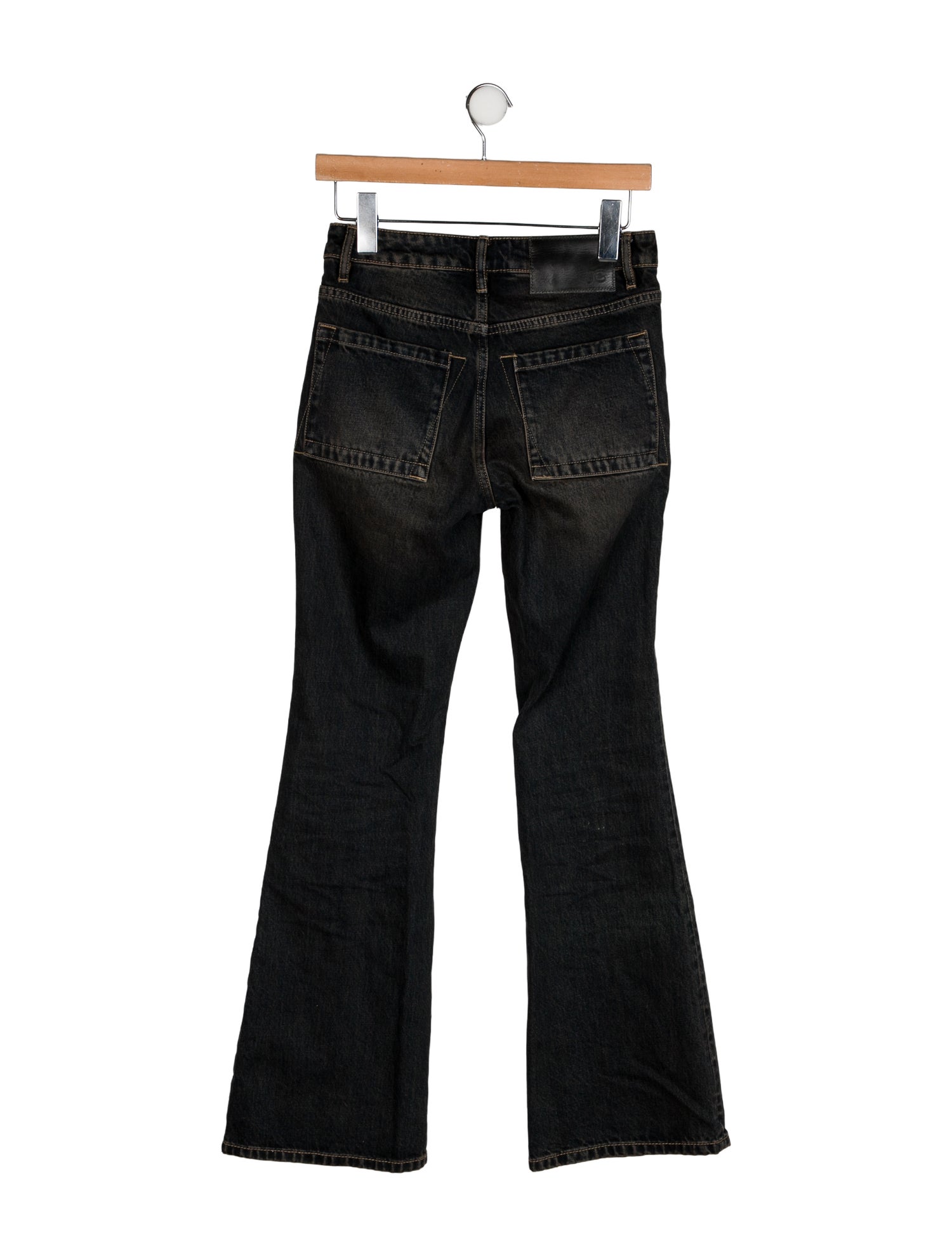 Fax Copy Express Mid-Rise Wide Leg Jeans