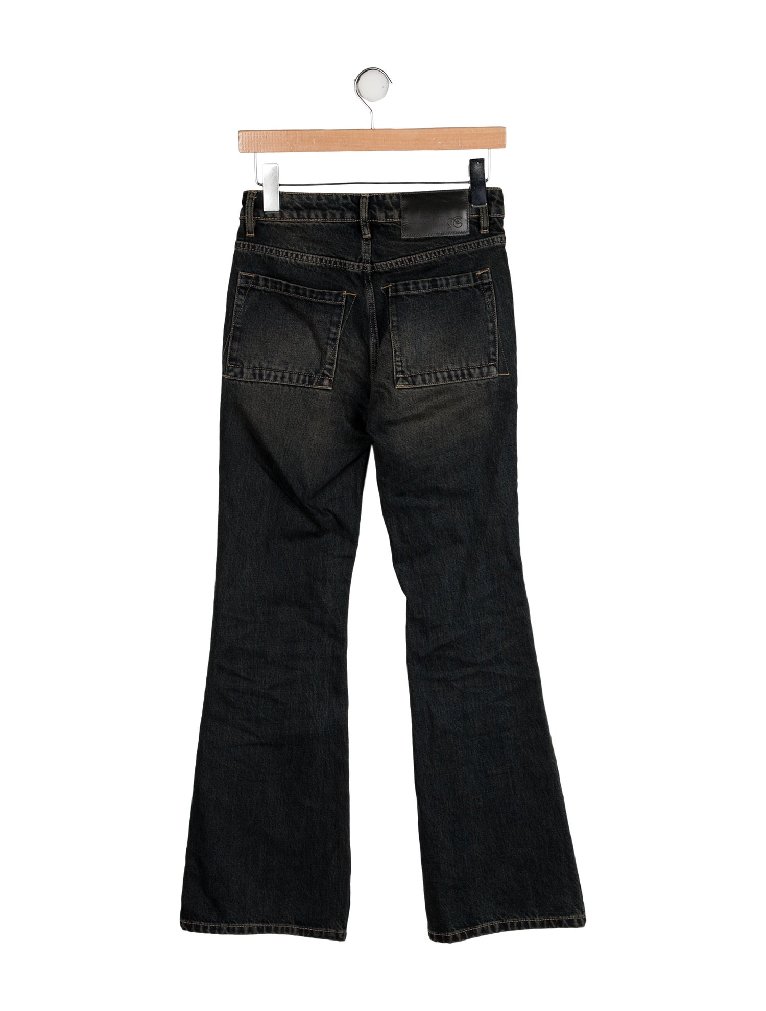 Fax Copy Express Mid-Rise Wide Leg Jeans