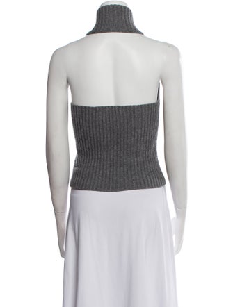 Fax Copy Express Wool Mock Neck Sweater