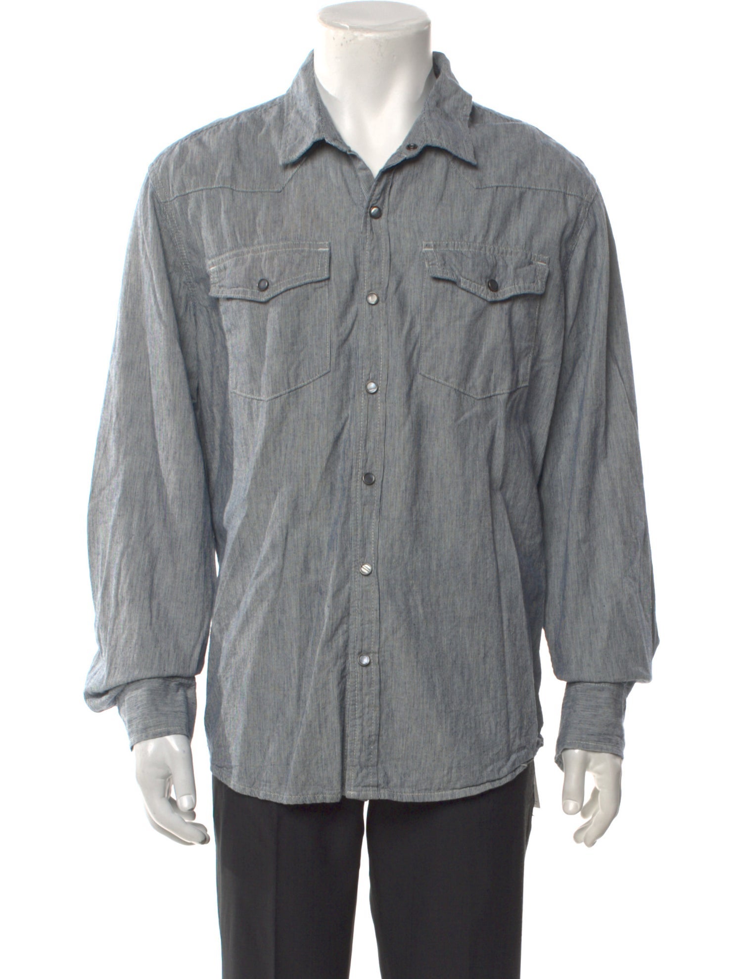 Flint and Tinder Long Sleeve Denim Shirt