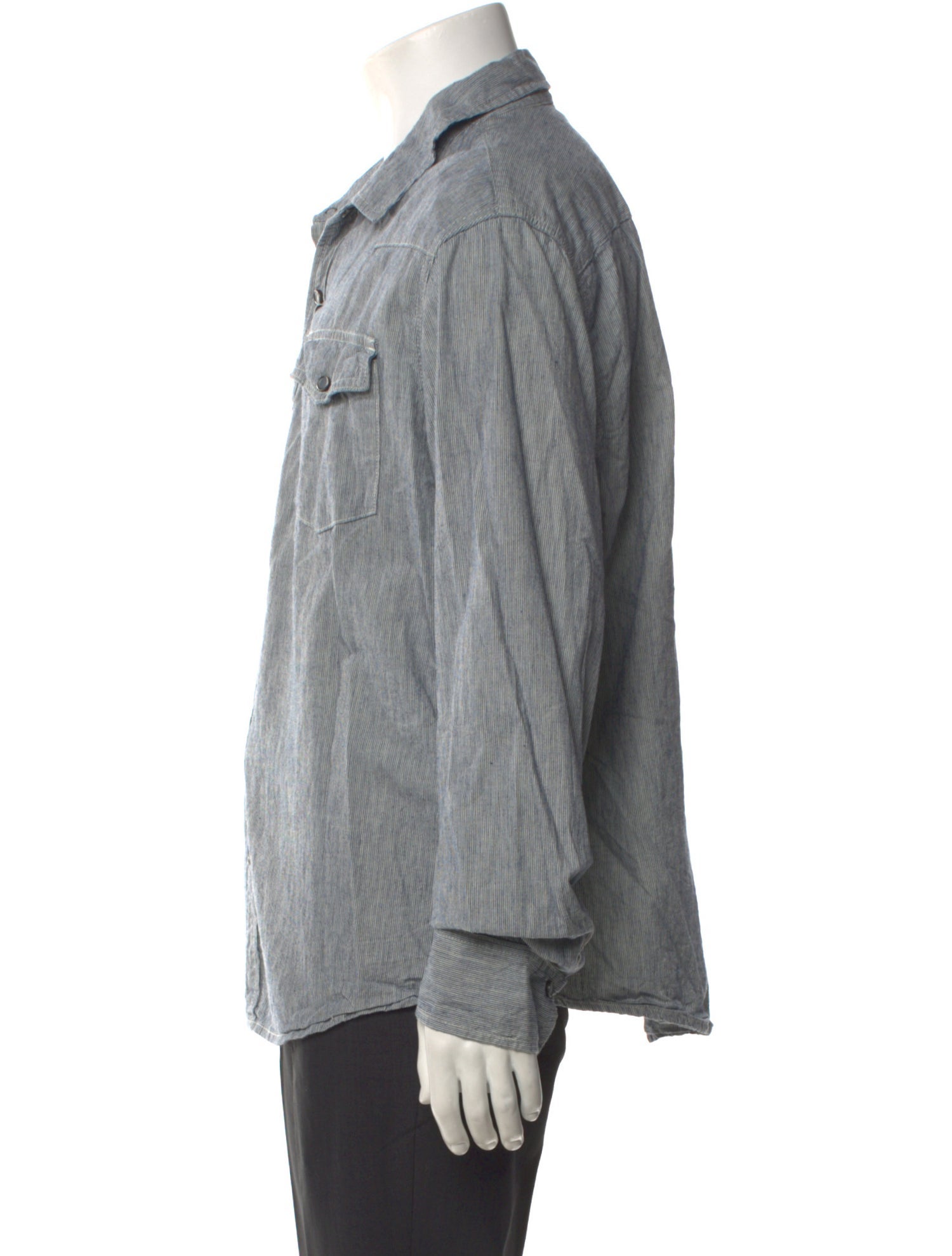 Flint and Tinder Long Sleeve Denim Shirt