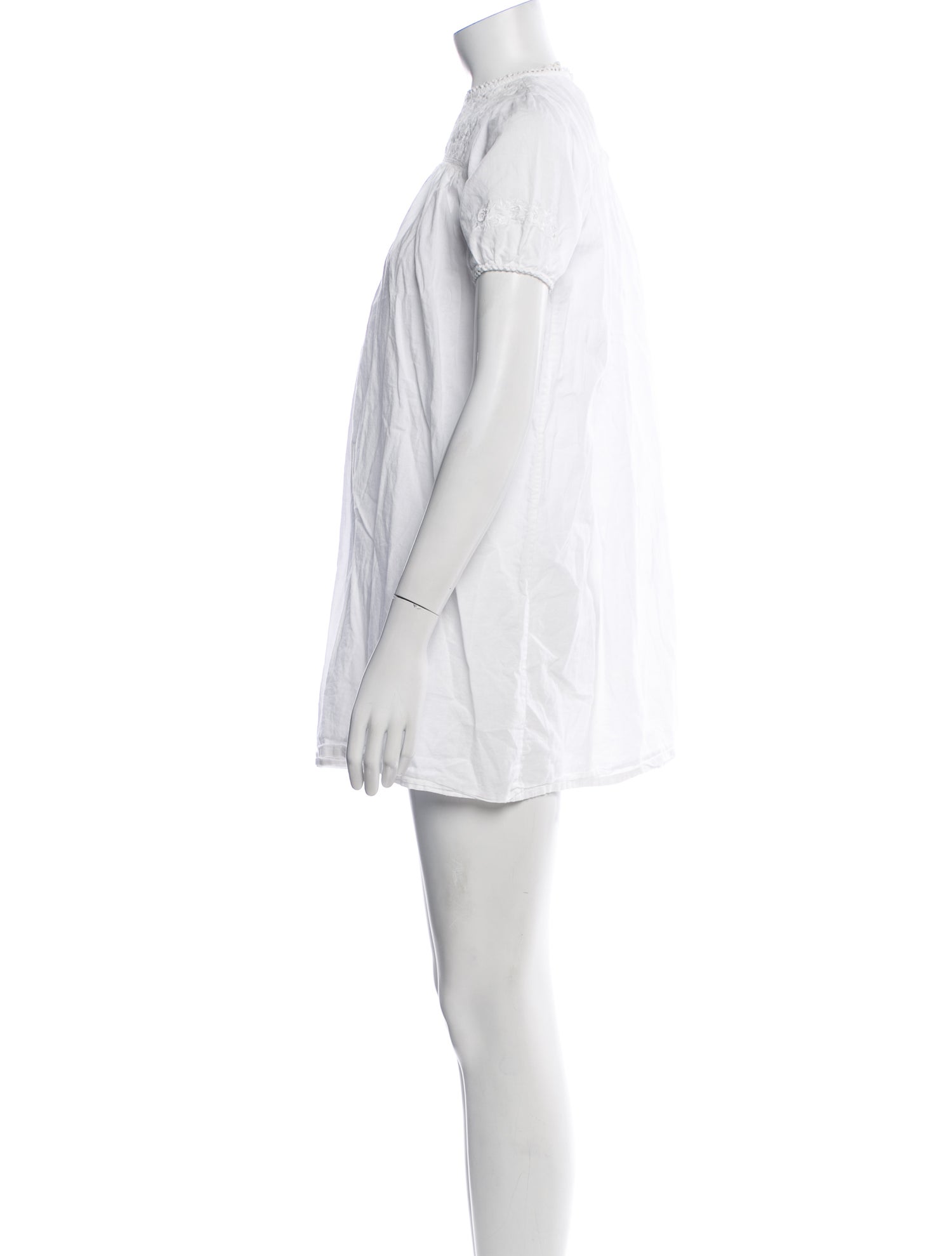 FAUNE Mock Neck Mini Dress